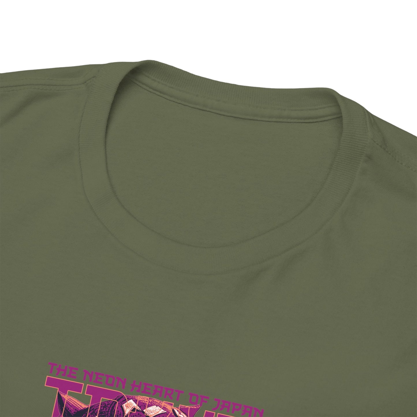 Drippy Tee's Neon Tokyo Unisex Heavy Cotton Tee