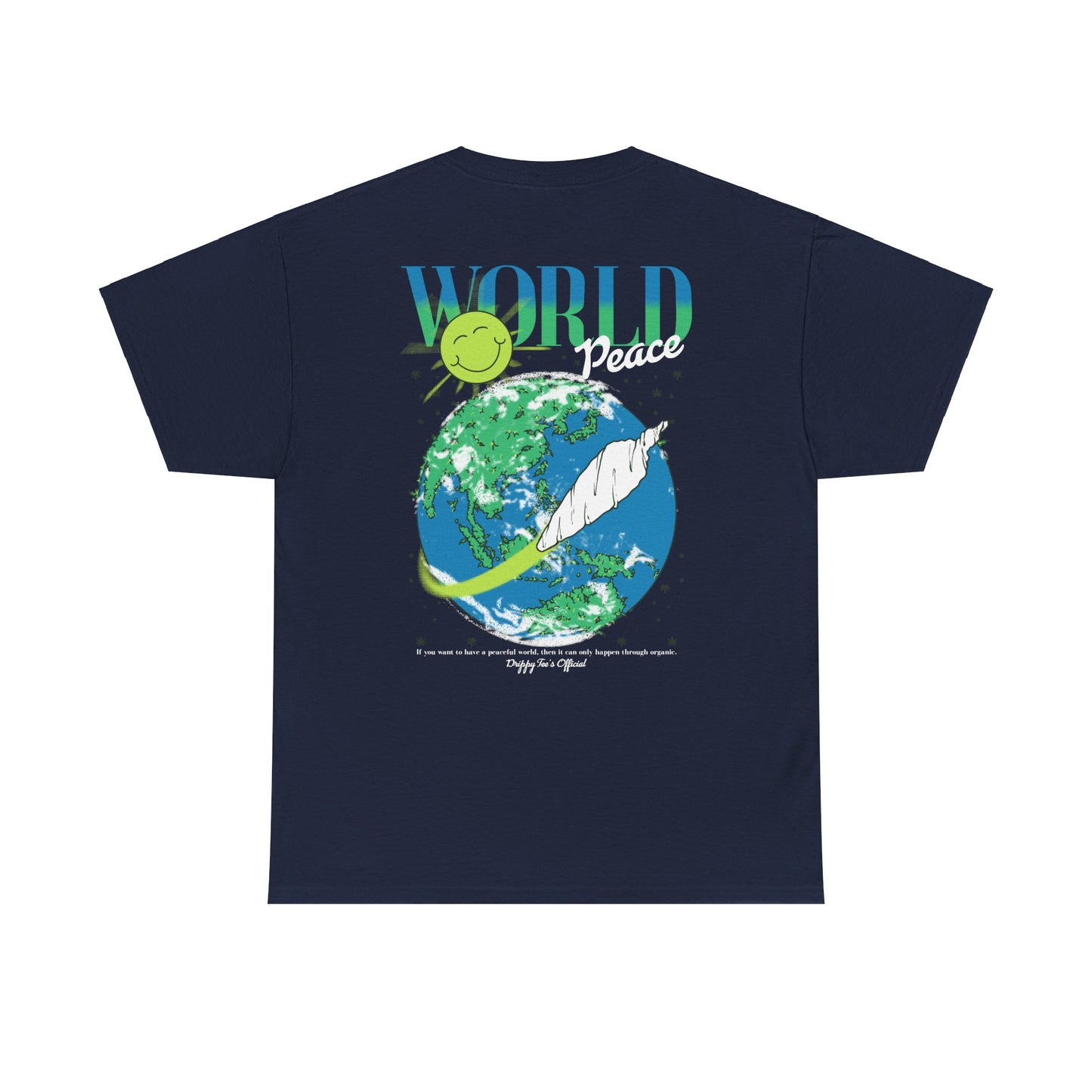 Drippy Tee's World Peace Unisex Heavy Cotton Tee