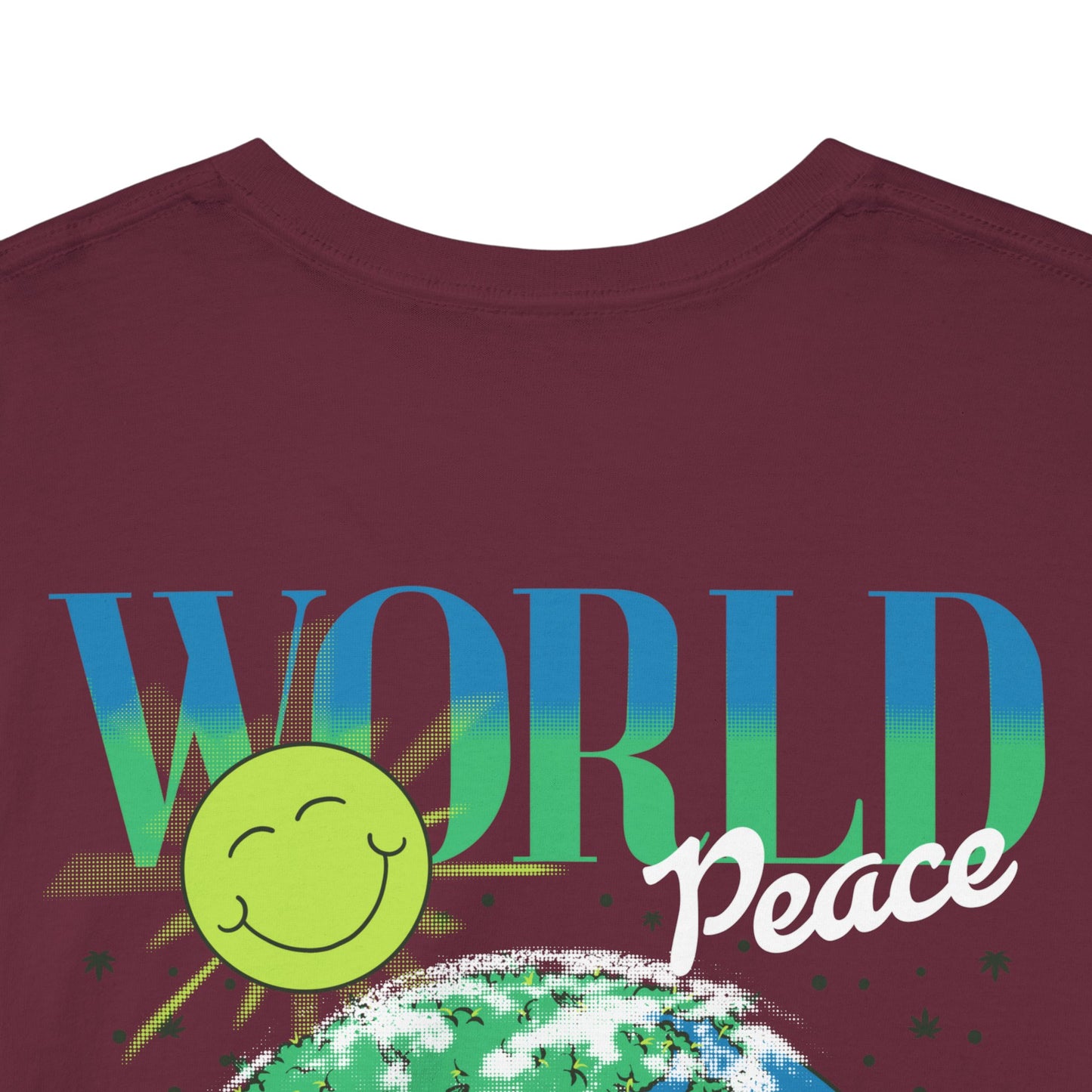 Drippy Tee's World Peace Unisex Heavy Cotton Tee
