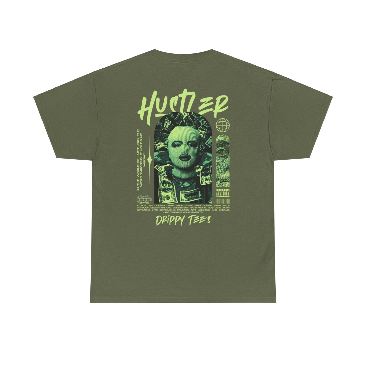Drippy Tee's Hustler Unisex Heavy Cotton Tee