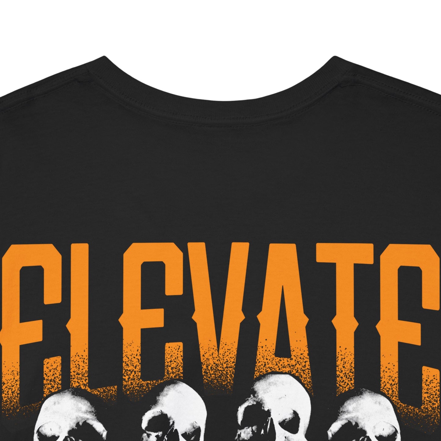 Drippy Tee's Elevate Skull Unisex Heavy Cotton Tee
