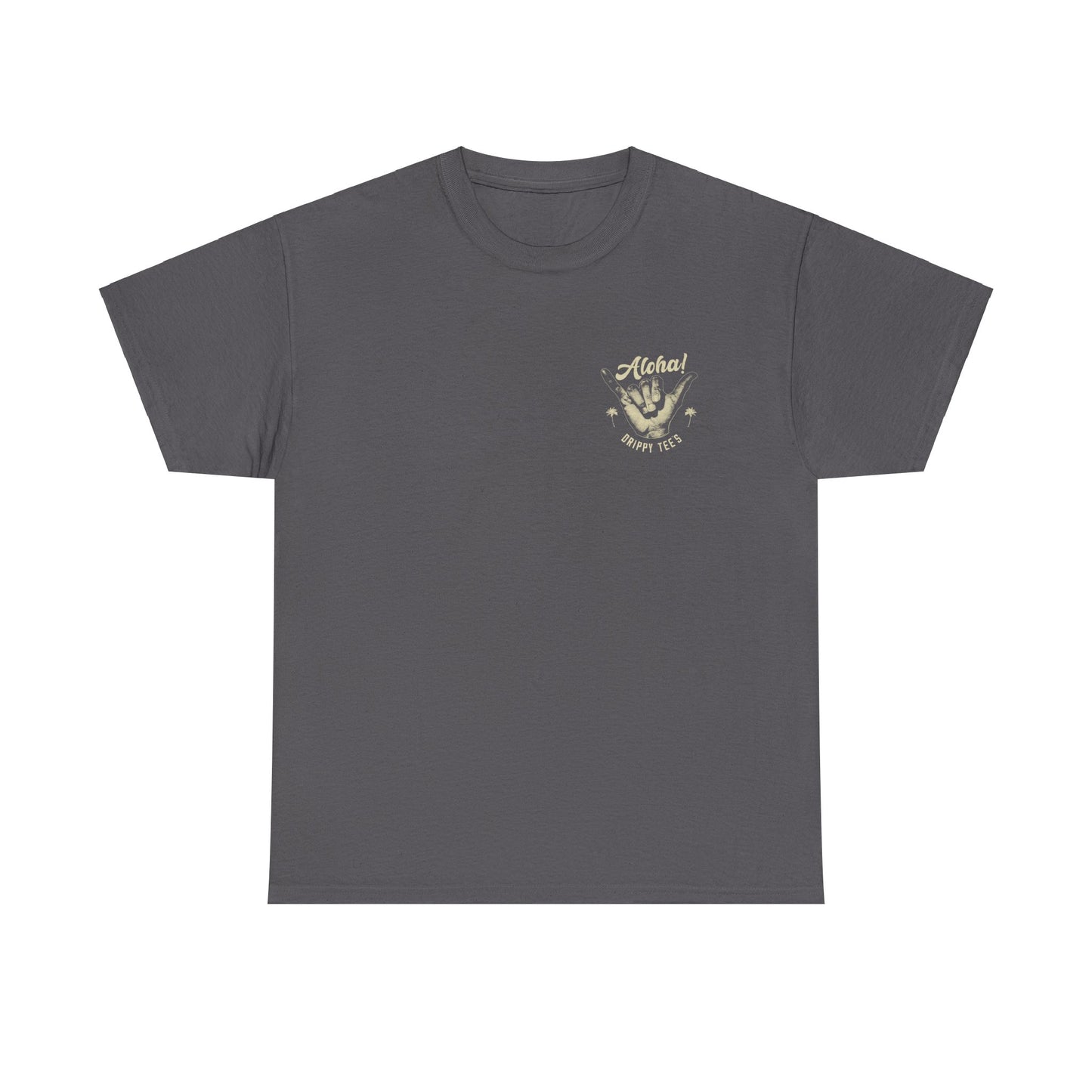 Drippy Tee's Aloha Shirt Unisex Heavy Cotton Tee