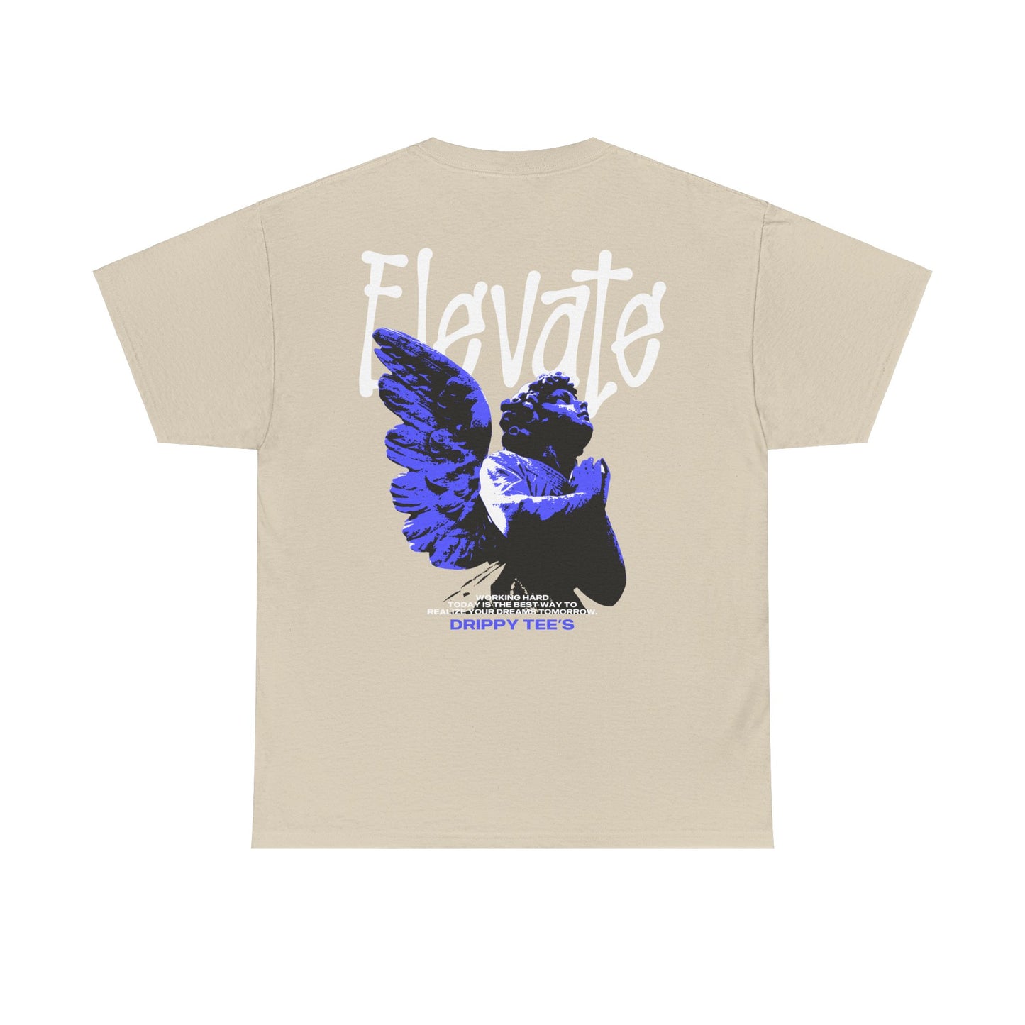 Drippy Tee's Elevate Angel Unisex Heavy Cotton Tee