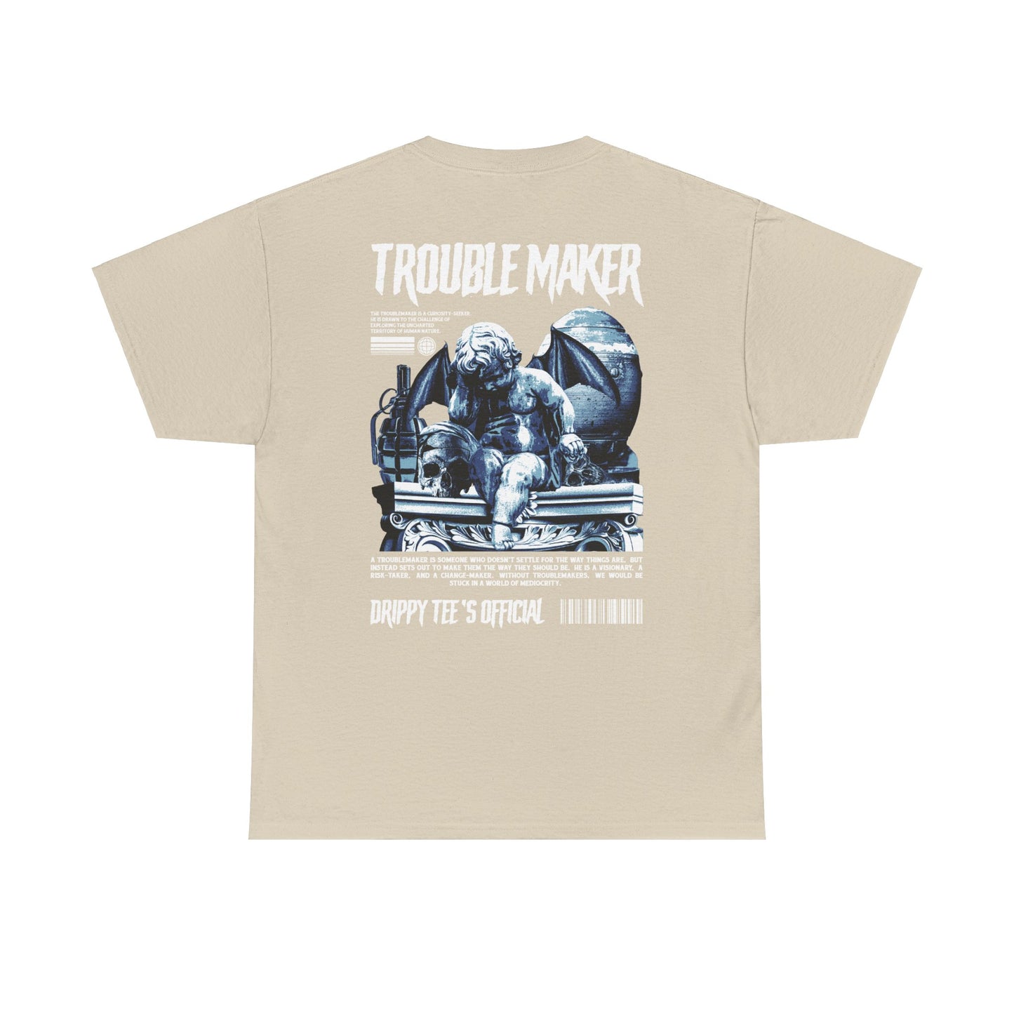 Drippy Tee's Trouble Maker Unisex Heavy Cotton Tee