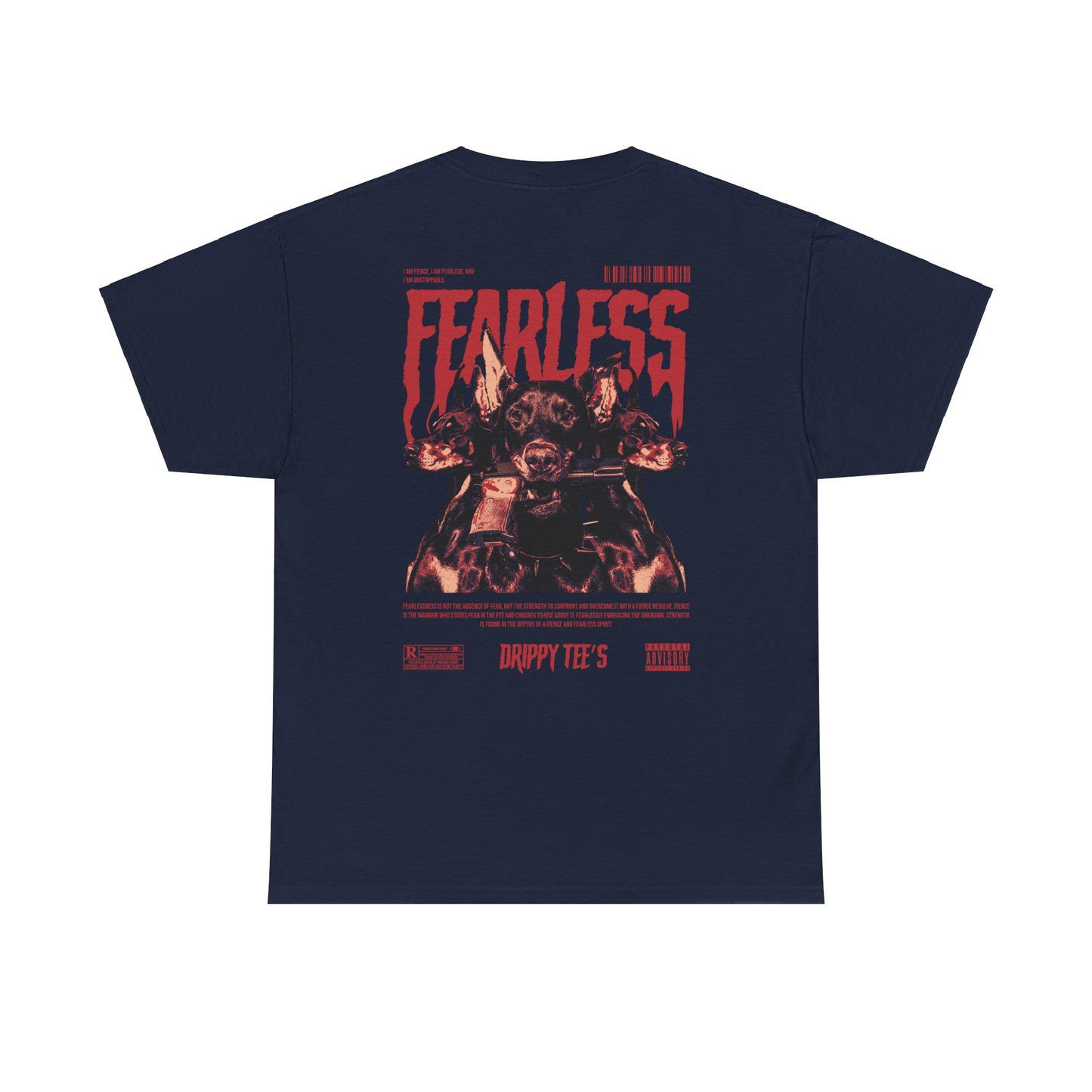 Drippy Tee's Fearless Unisex Heavy Cotton Tee