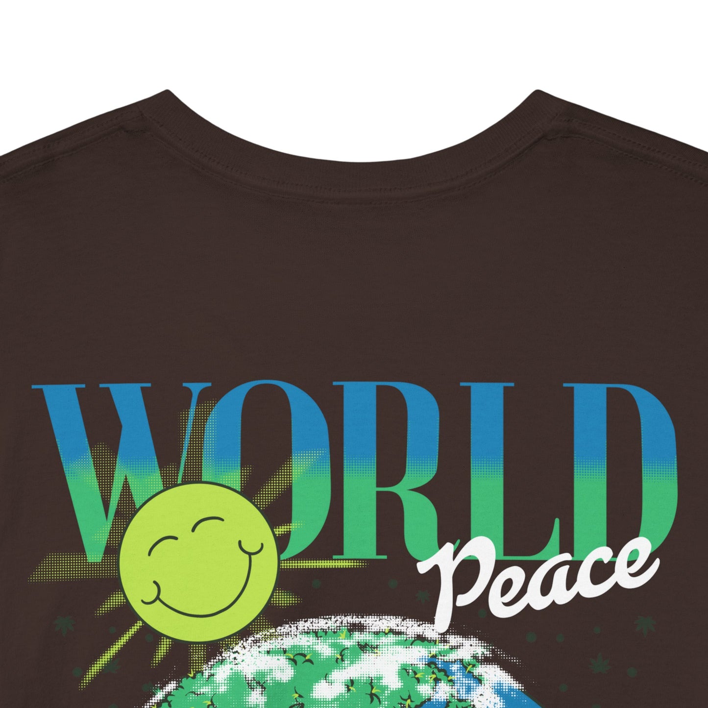 Drippy Tee's World Peace Unisex Heavy Cotton Tee