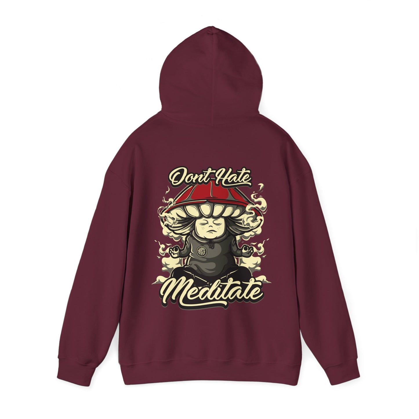 DTO Don't Hate Meditate Unisex Heavy Blend™ Hooded Sweatshirt