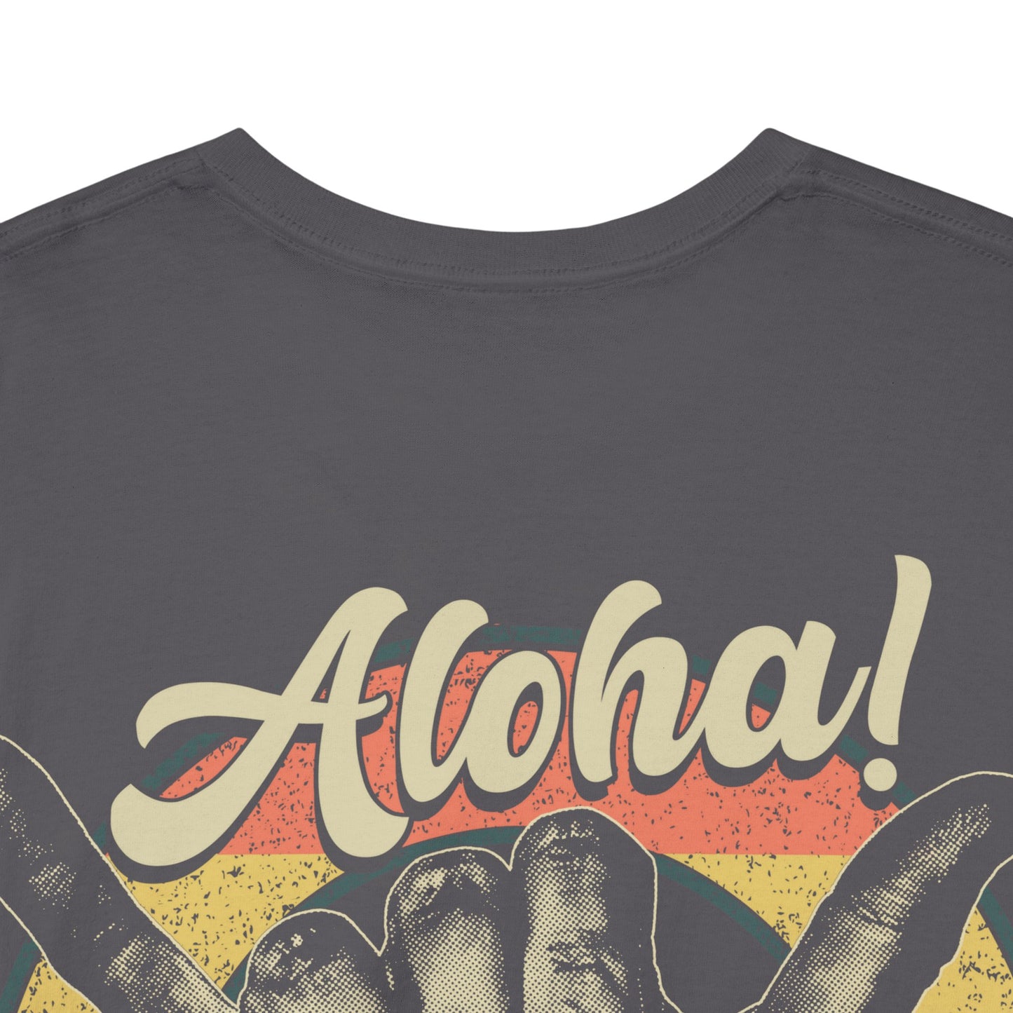 Drippy Tee's Aloha Shirt Unisex Heavy Cotton Tee
