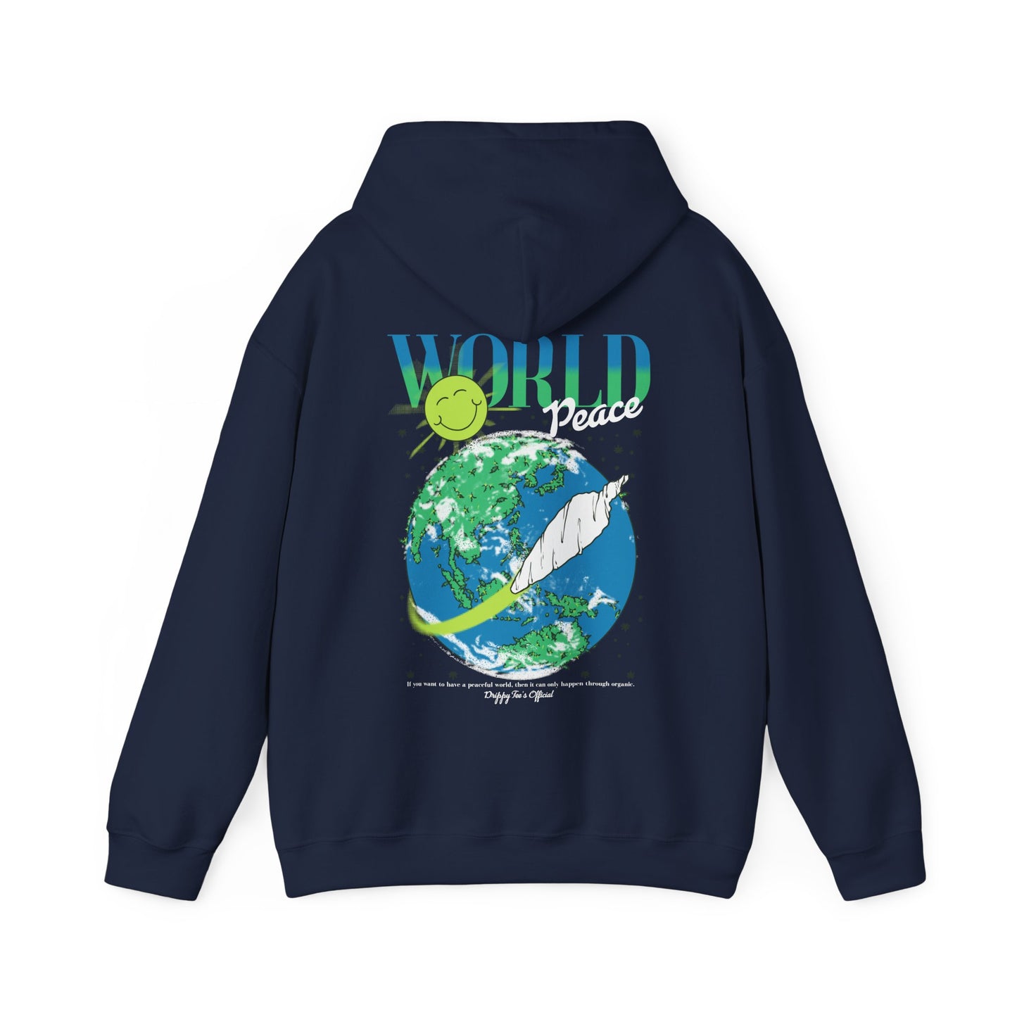DTO World Peace Unisex Heavy Blend™ Hooded Sweatshirt