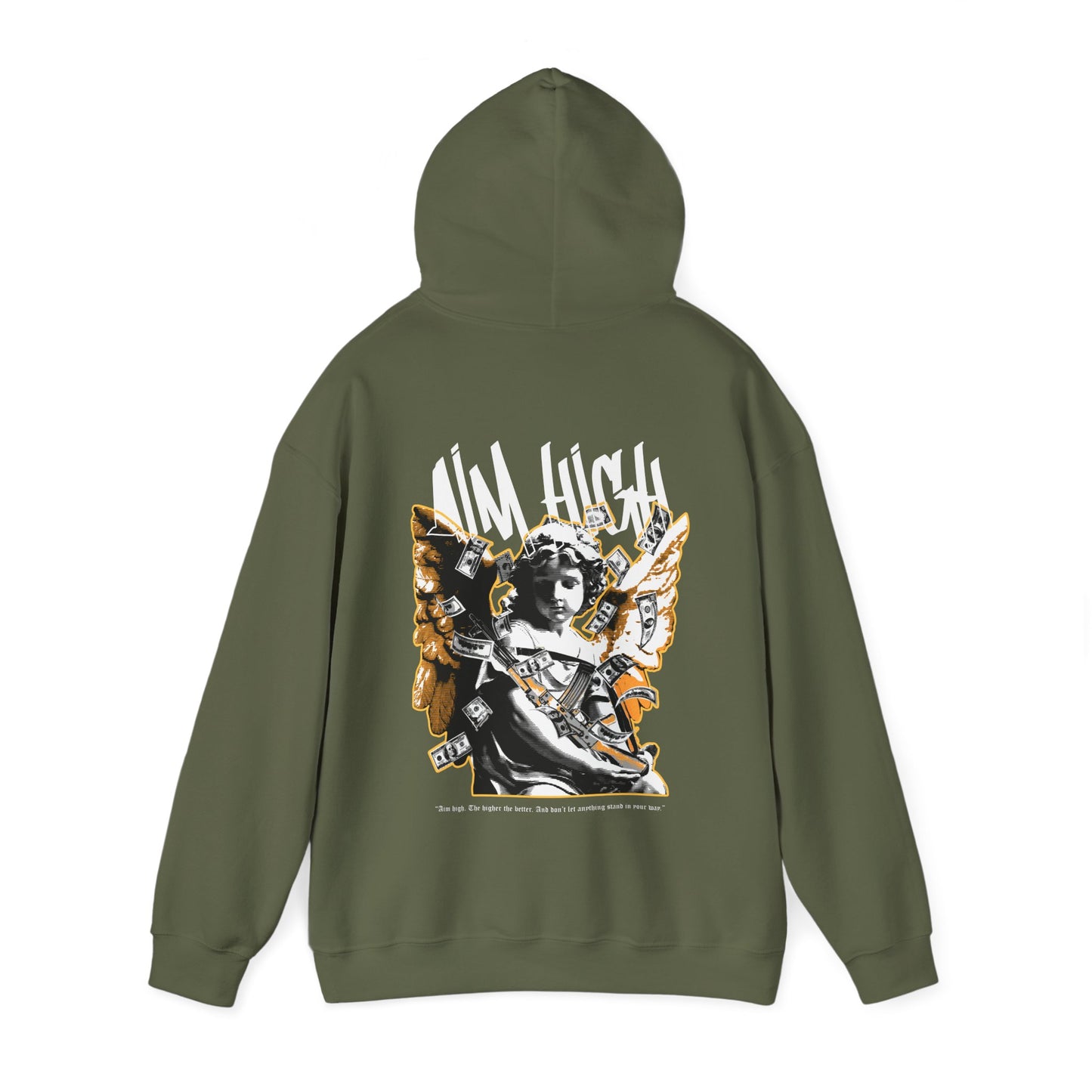 DTO Aim High Unisex Heavy Blend™ Hooded Sweatshirt