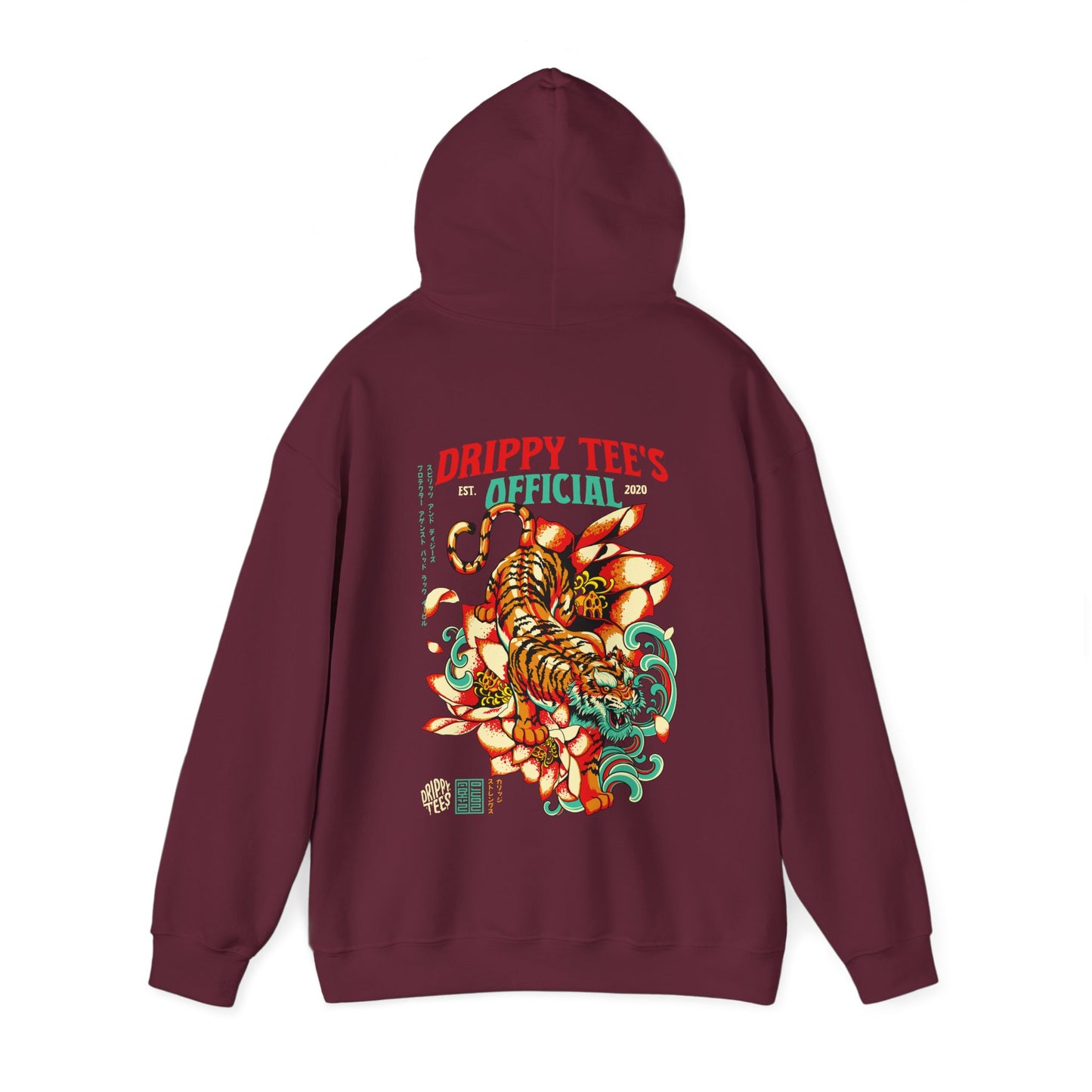 DTO Tiger Unisex Heavy Blend™ Hooded Sweatshirt
