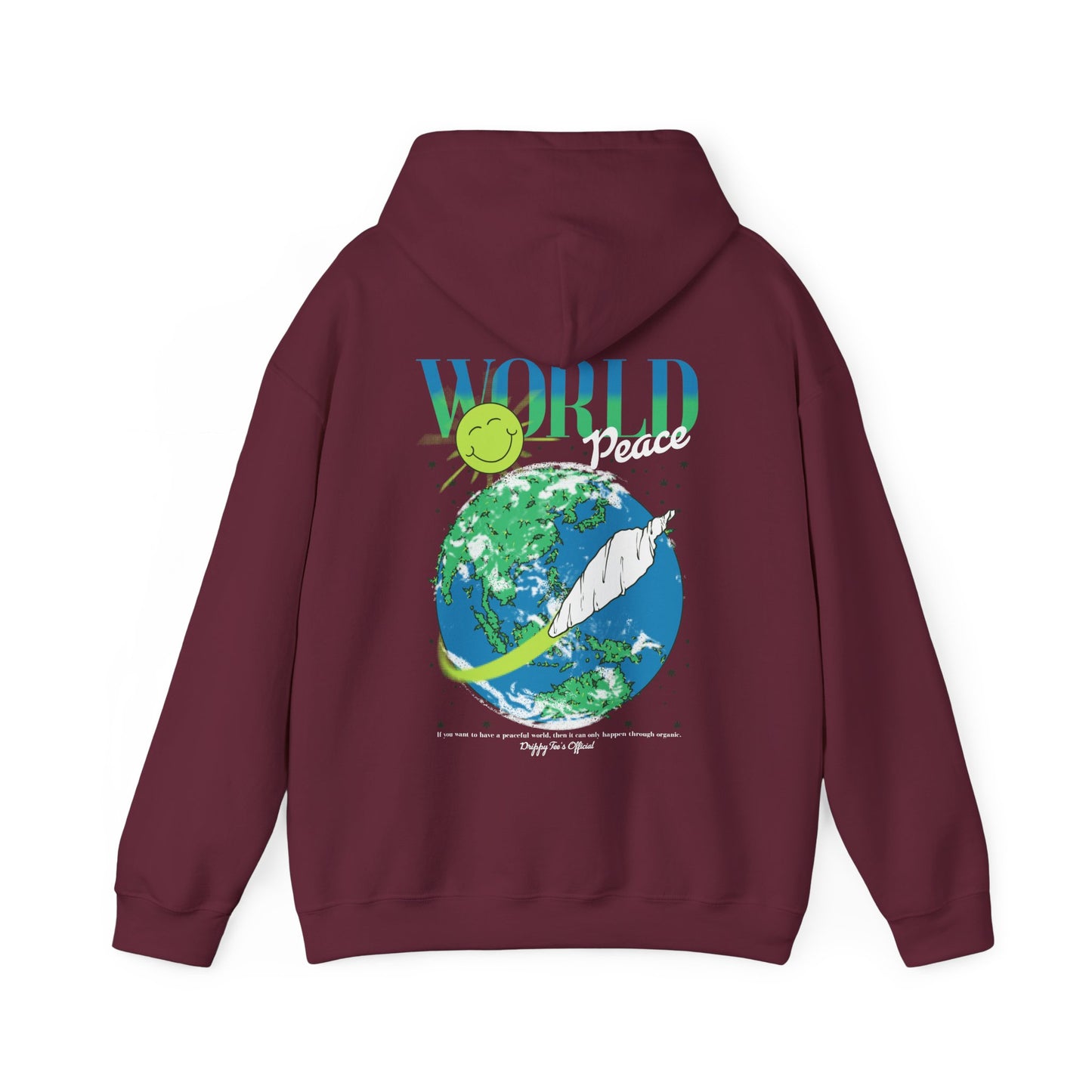 DTO World Peace Unisex Heavy Blend™ Hooded Sweatshirt