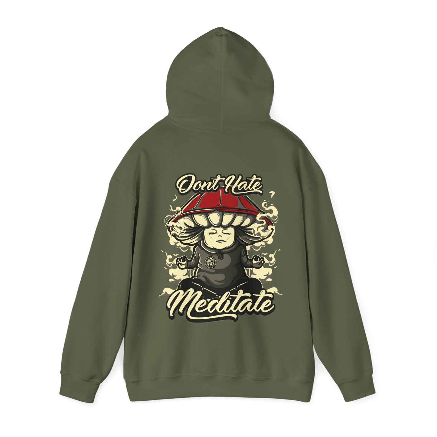 DTO Don't Hate Meditate Unisex Heavy Blend™ Hooded Sweatshirt