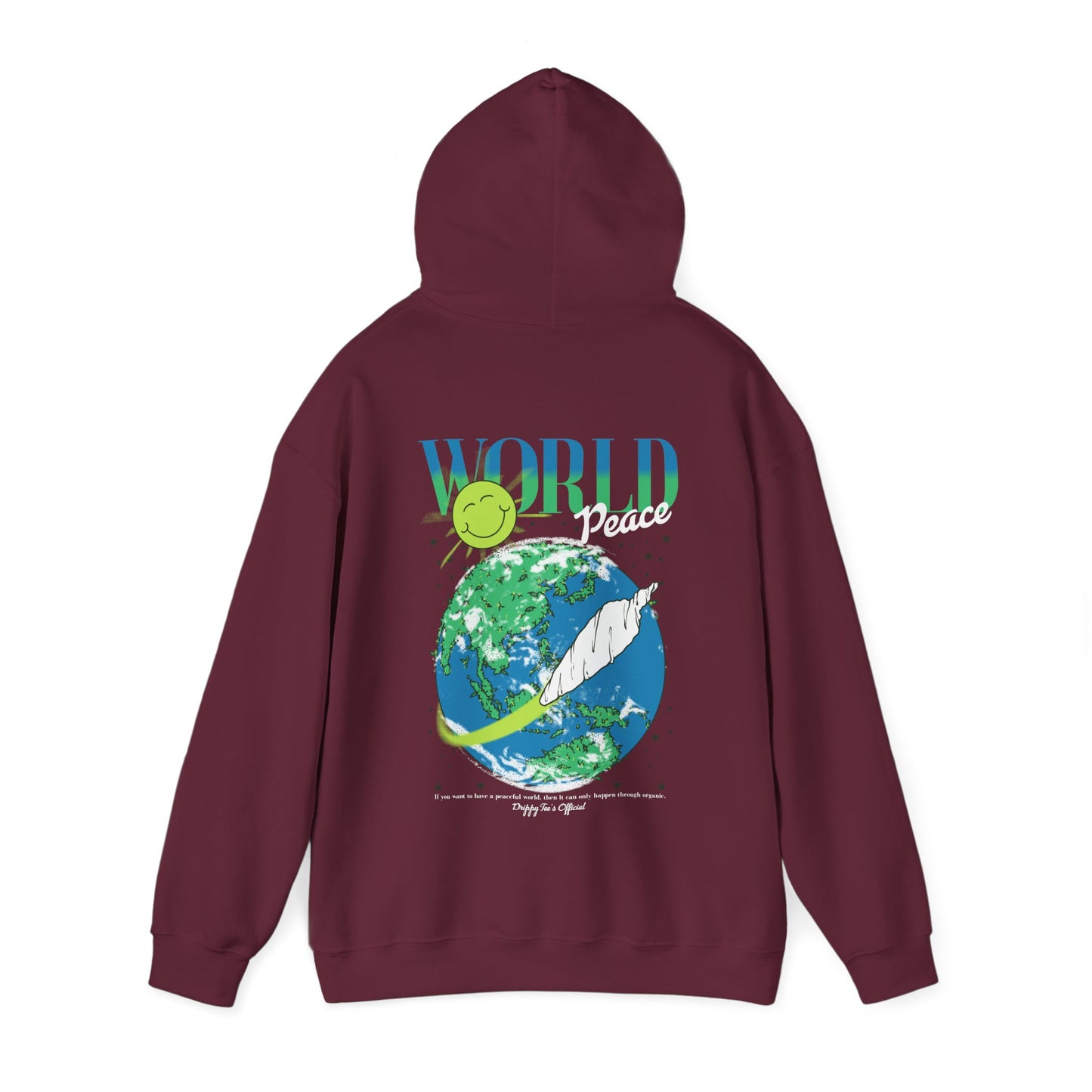 DTO World Peace Unisex Heavy Blend™ Hooded Sweatshirt
