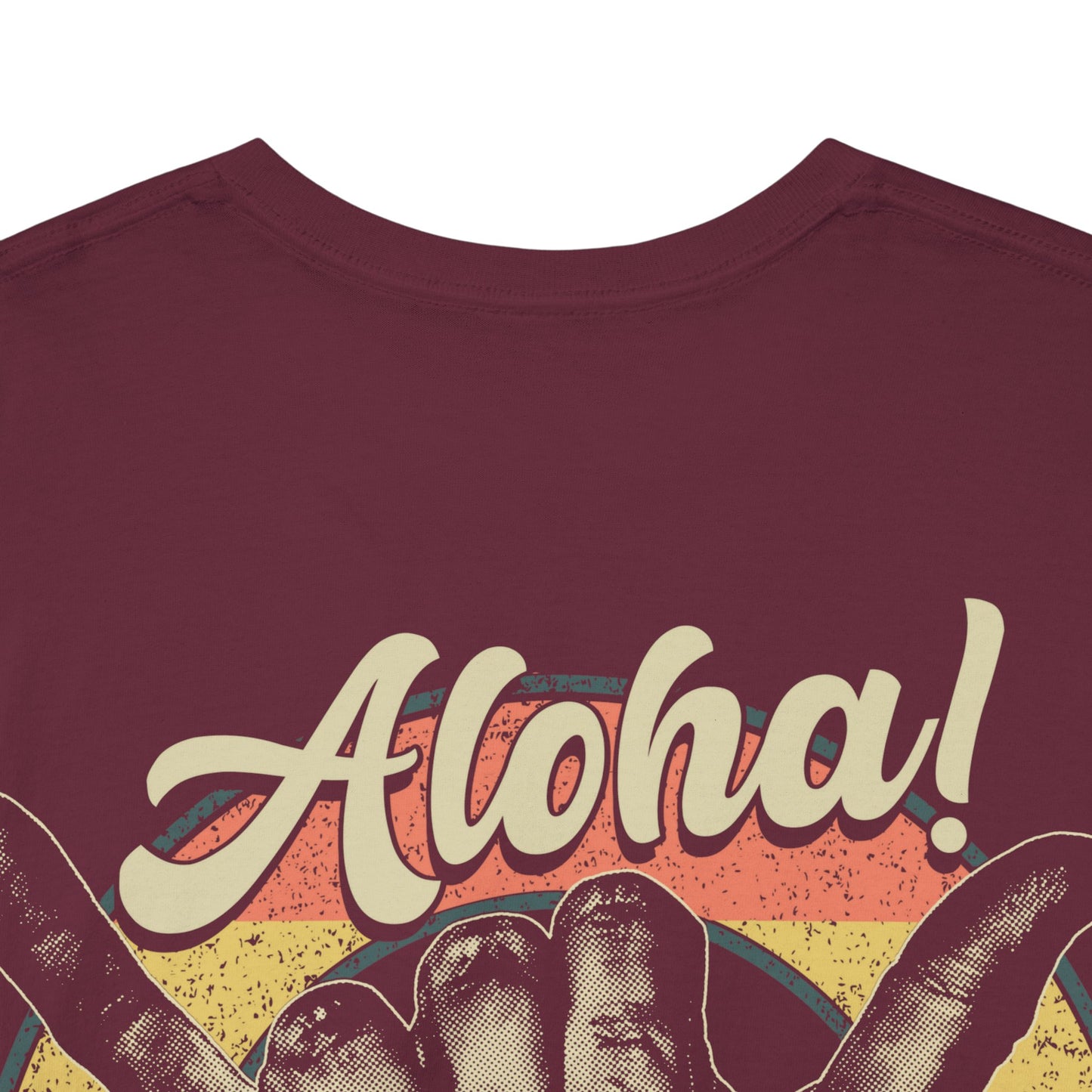 Drippy Tee's Aloha Shirt Unisex Heavy Cotton Tee