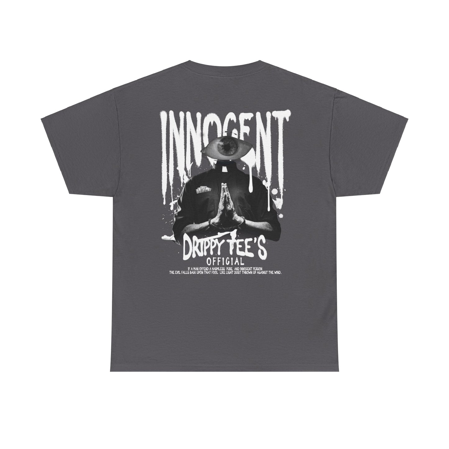 Drippy Tee's Innocent Unisex Heavy Cotton Tee
