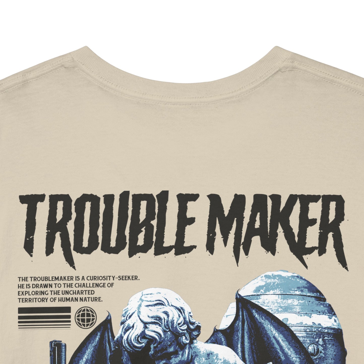 Drippy Tee's EXCLUSIVE Trouble Maker Unisex Heavy Cotton Tee
