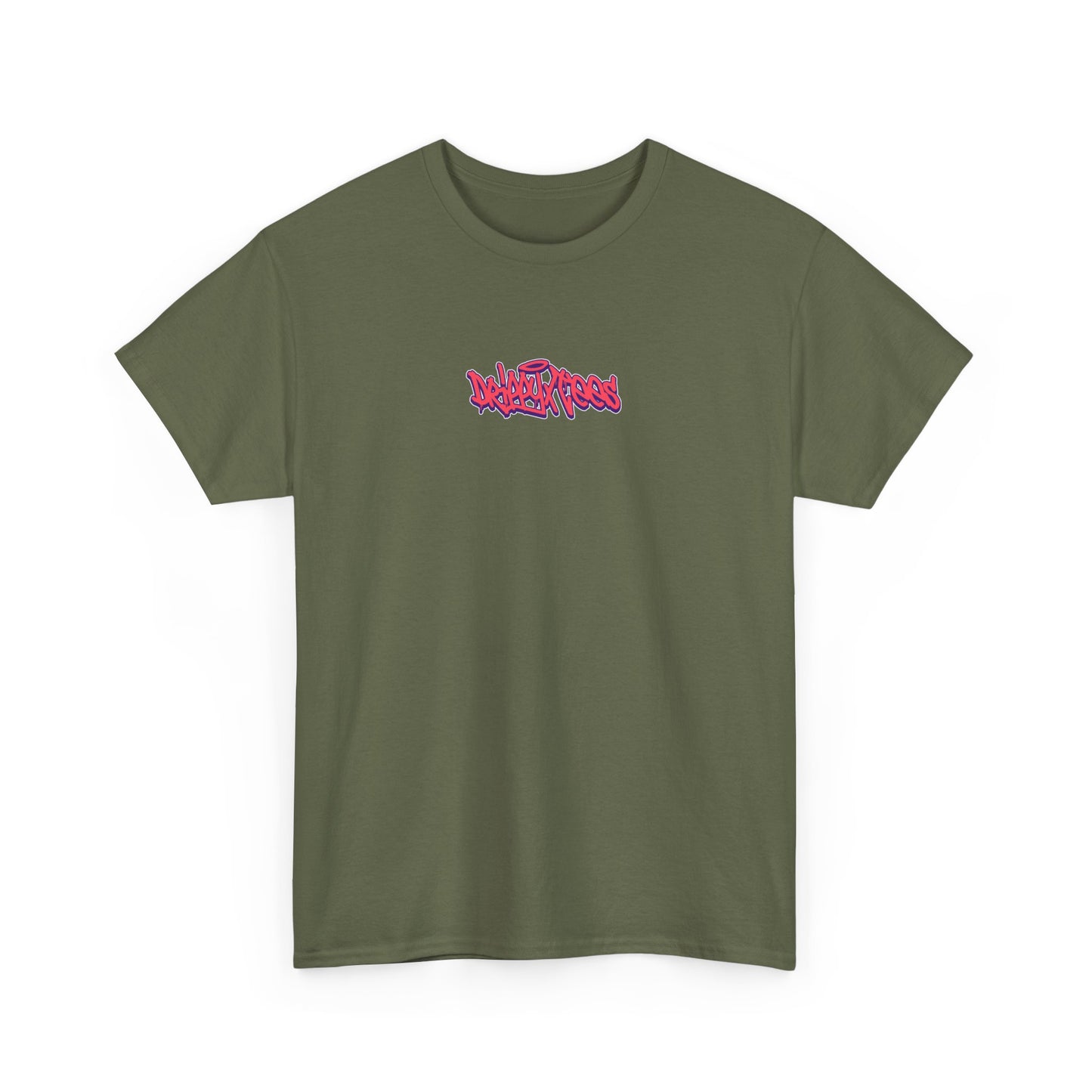 Drippy Tee's Obey The Rules Bold Graphic Unisex Heavy Cotton Tee - Angel & Smile Design