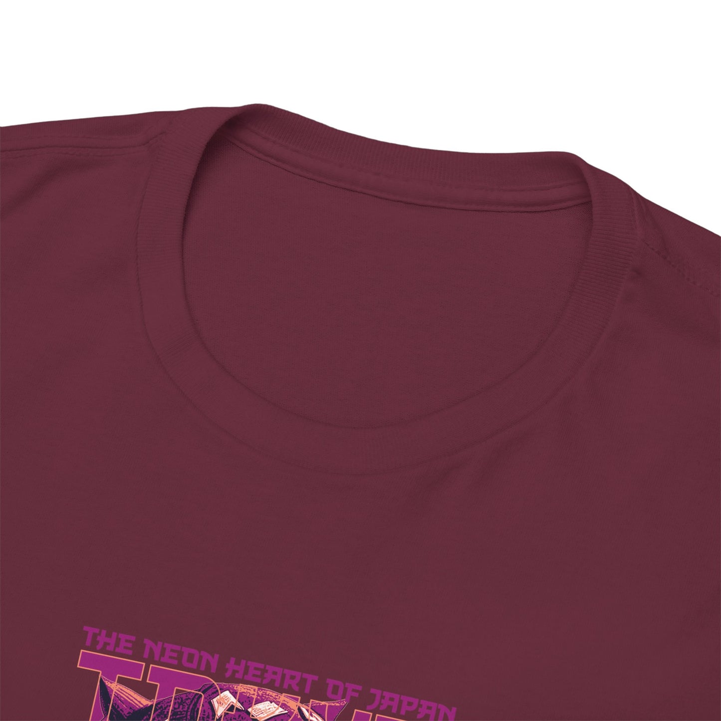 Drippy Tee's Neon Tokyo Unisex Heavy Cotton Tee