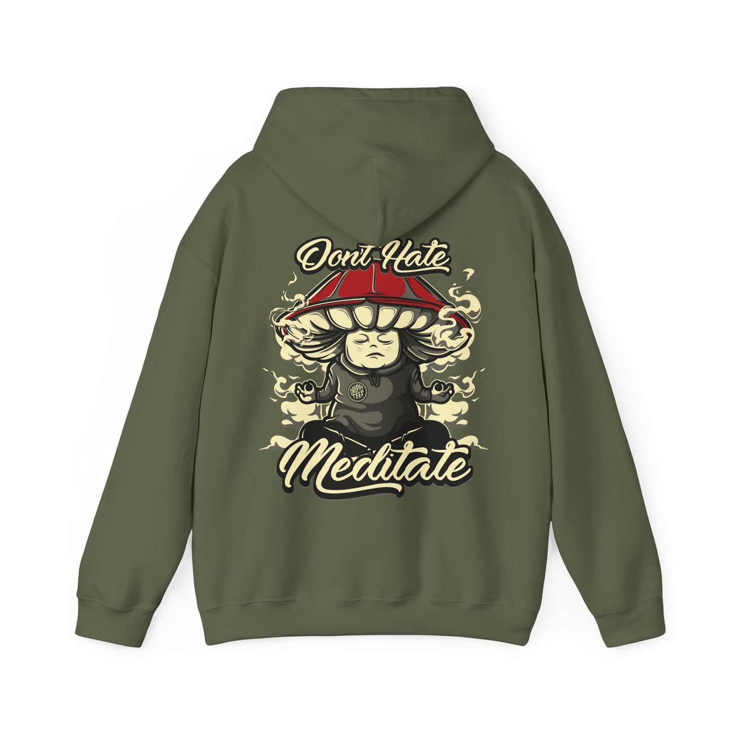 DTO Don't Hate Meditate Unisex Heavy Blend™ Hooded Sweatshirt