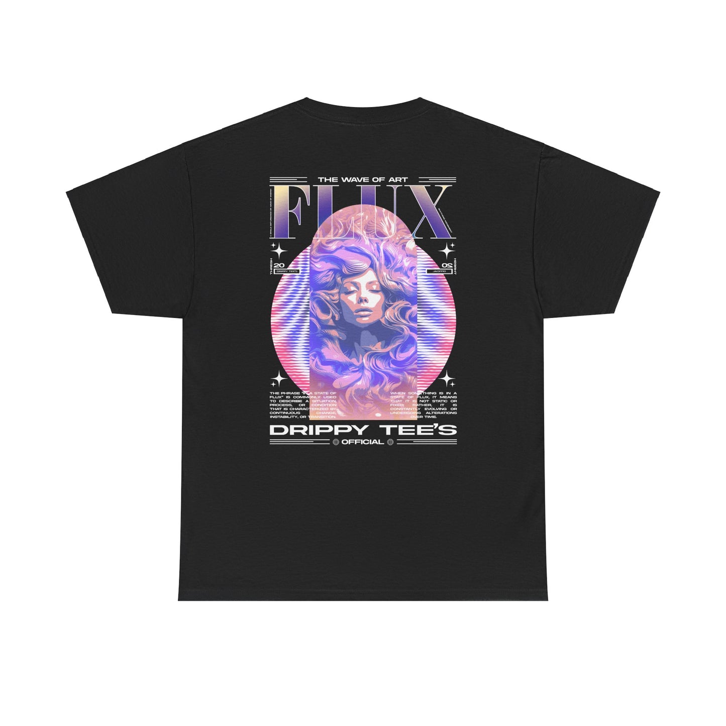 Drippy Tee's Flux Unisex Heavy Cotton Tee