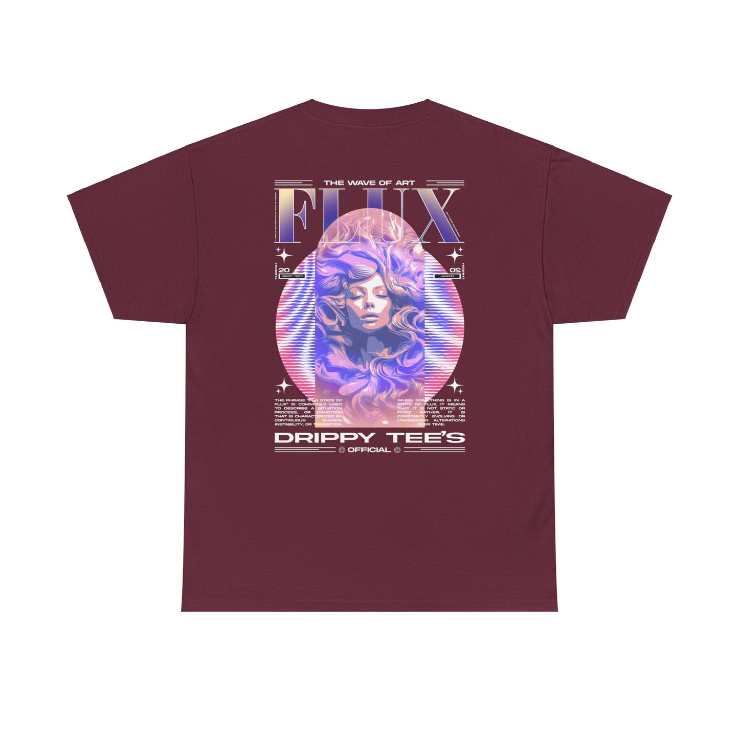Drippy Tee's Flux Unisex Heavy Cotton Tee