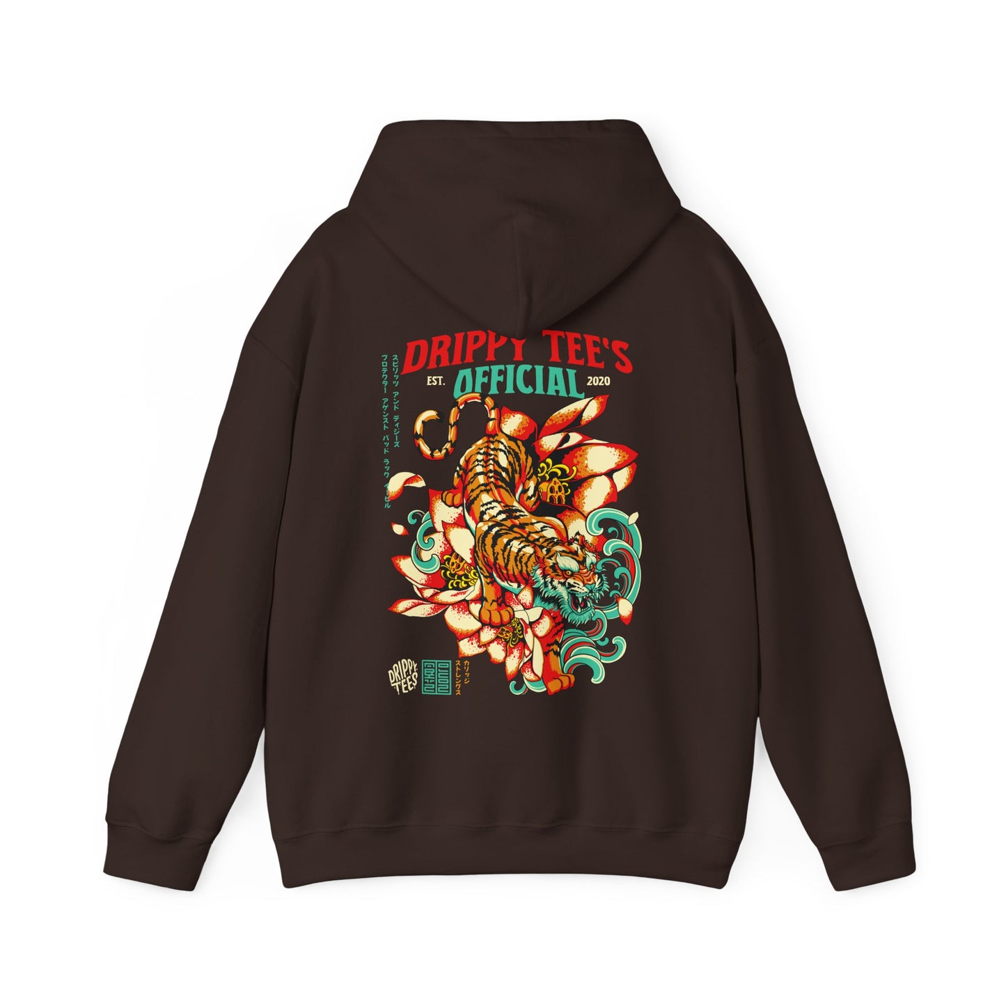 DTO Tiger Unisex Heavy Blend™ Hooded Sweatshirt