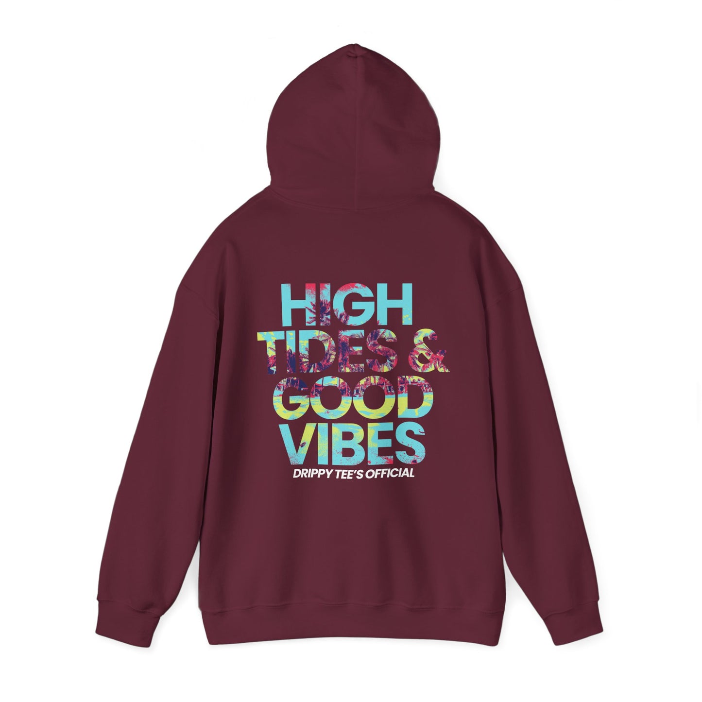 DTO High Tides And Good Vibes Unisex Heavy Blend™ Hooded Sweatshirt