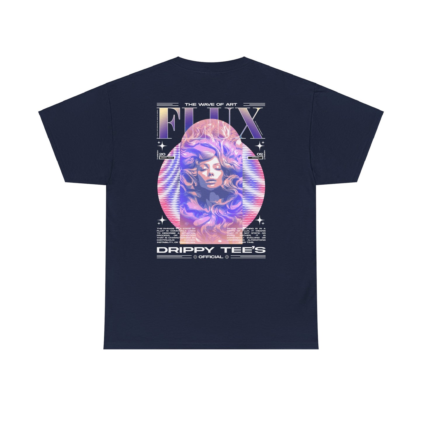 Drippy Tee's Flux Unisex Heavy Cotton Tee