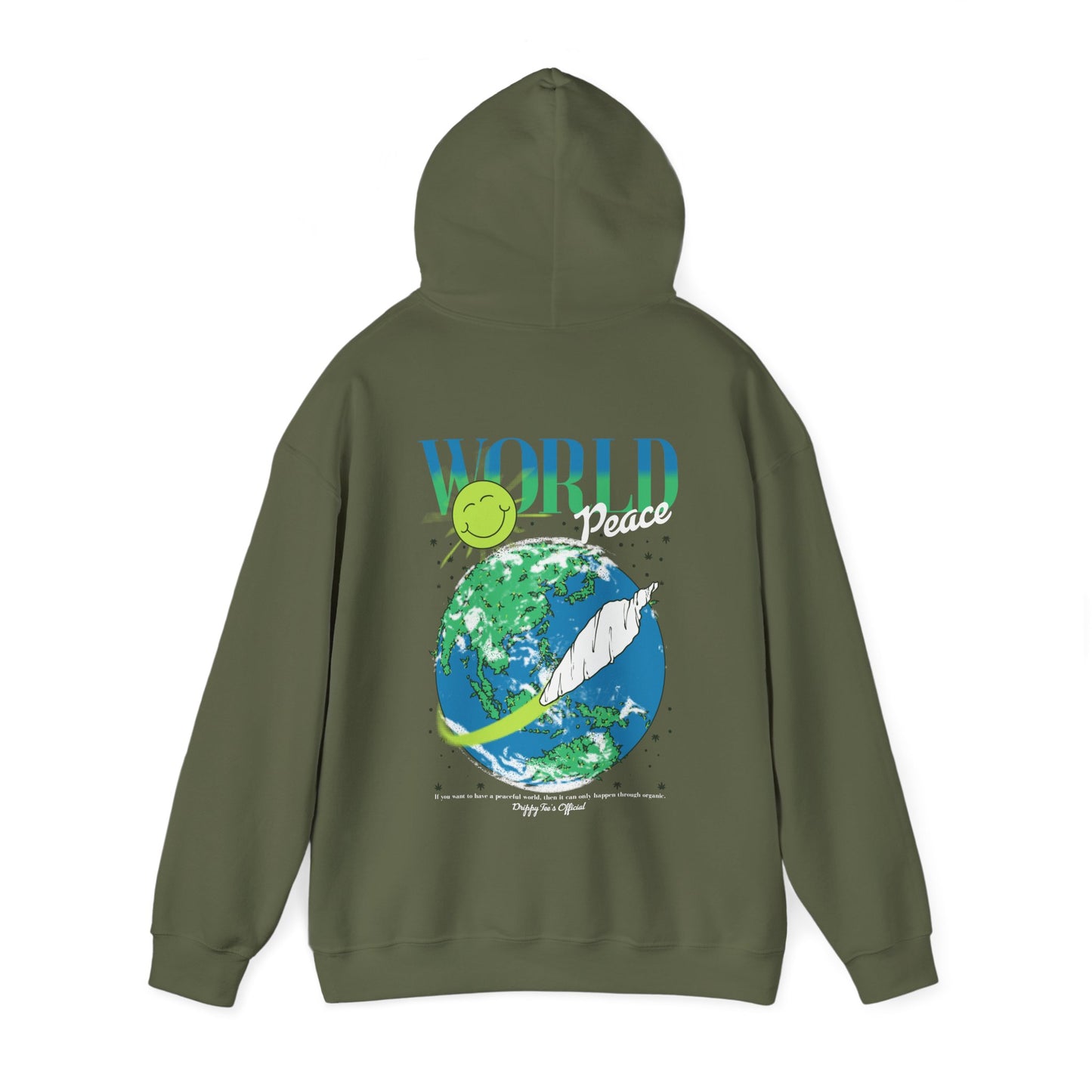 DTO World Peace Unisex Heavy Blend™ Hooded Sweatshirt
