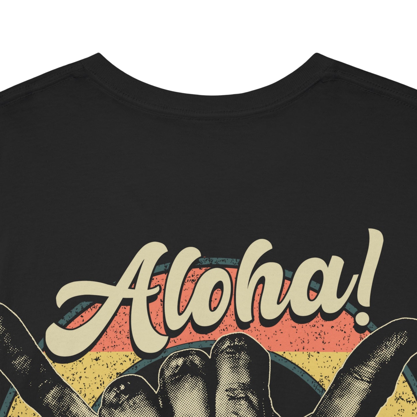 Drippy Tee's Aloha Shirt Unisex Heavy Cotton Tee