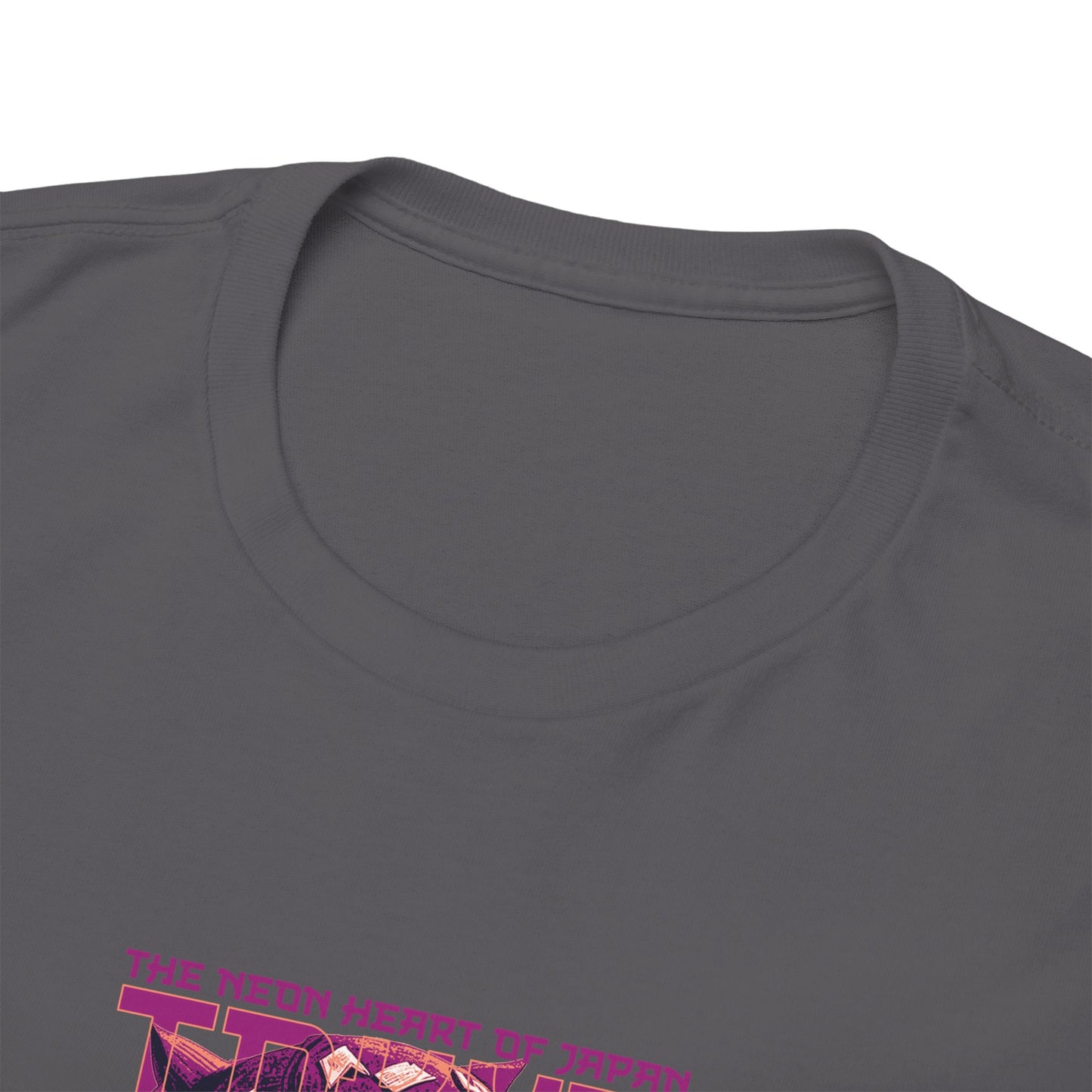 Drippy Tee's Neon Tokyo Unisex Heavy Cotton Tee