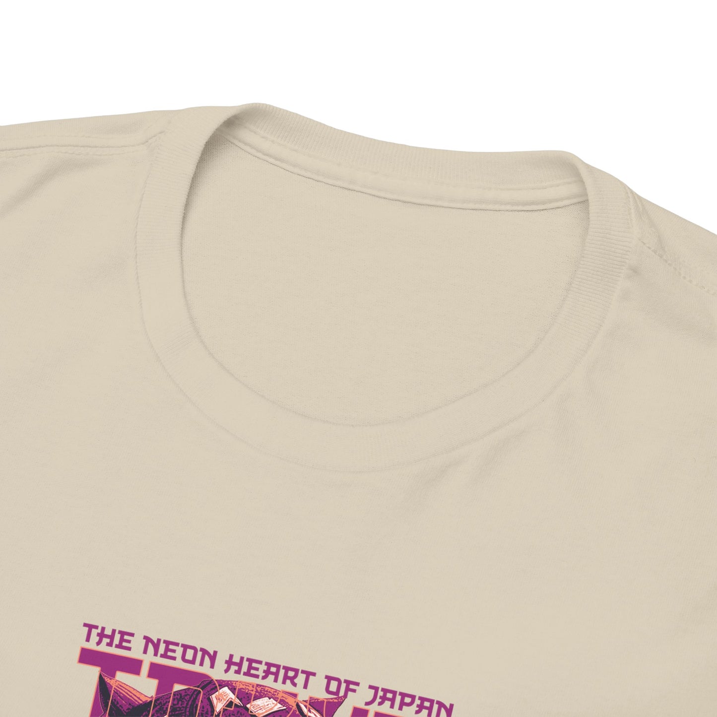 Drippy Tee's Neon Tokyo Unisex Heavy Cotton Tee