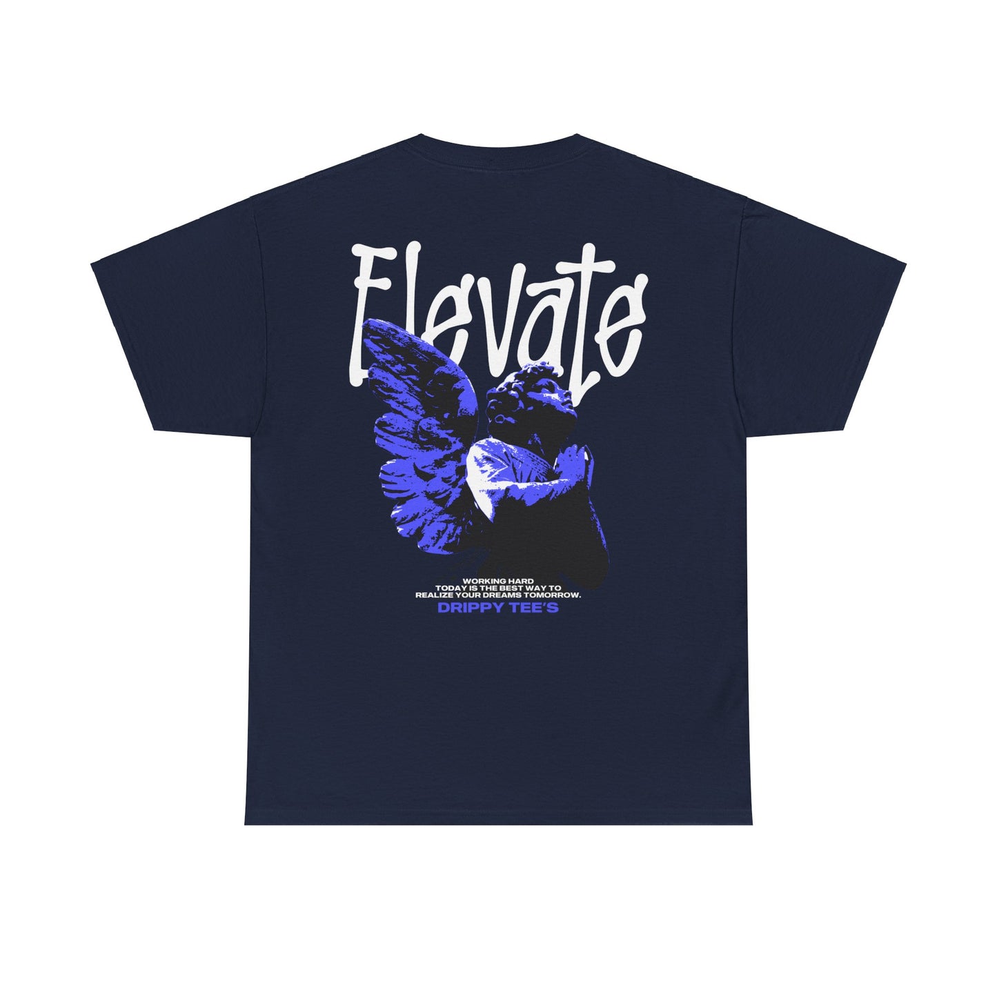 Drippy Tee's Elevate Angel Unisex Heavy Cotton Tee