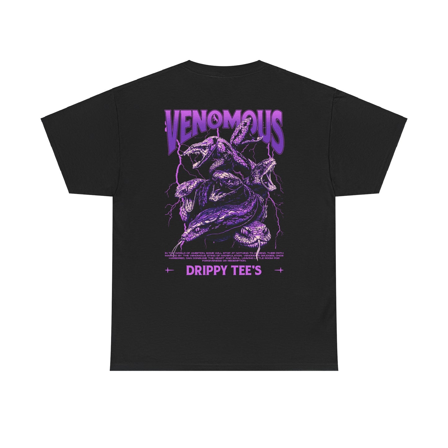 Drippy Tee's Venomous Unisex Heavy Cotton Tee
