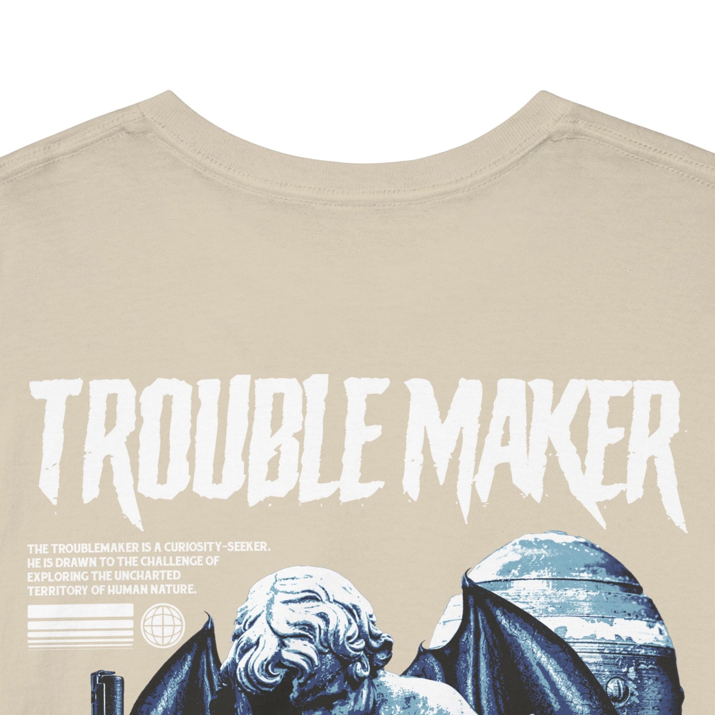 Drippy Tee's Trouble Maker Unisex Heavy Cotton Tee