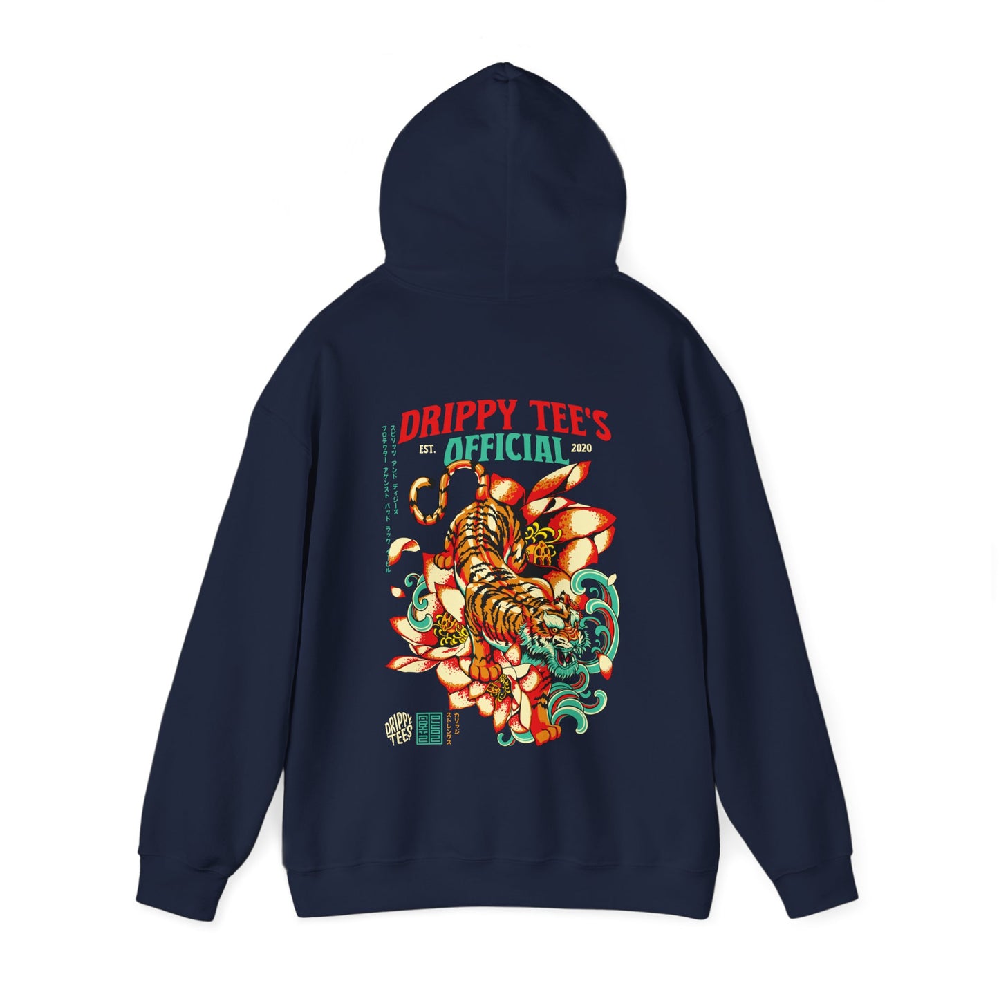 DTO Tiger Unisex Heavy Blend™ Hooded Sweatshirt