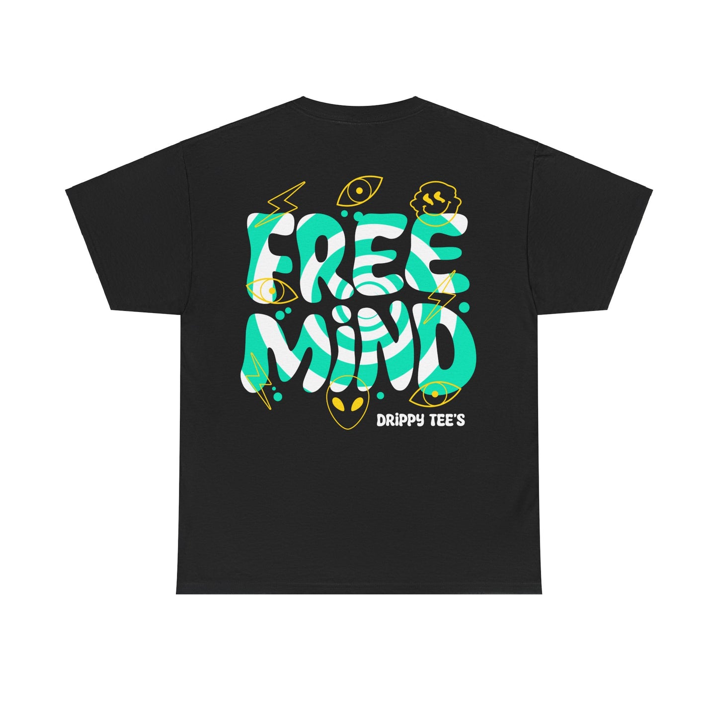 Drippy Tee's Free Mind Unisex Heavy Cotton Tee
