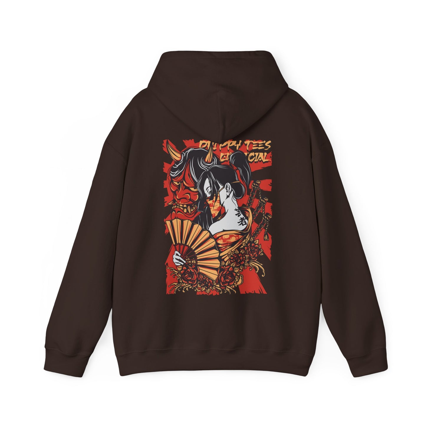 DTO Geisha Oni Unisex Heavy Blend™ Hooded Sweatshirt