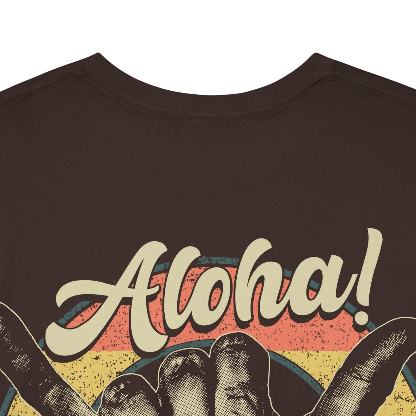 Drippy Tee's Aloha Shirt Unisex Heavy Cotton Tee