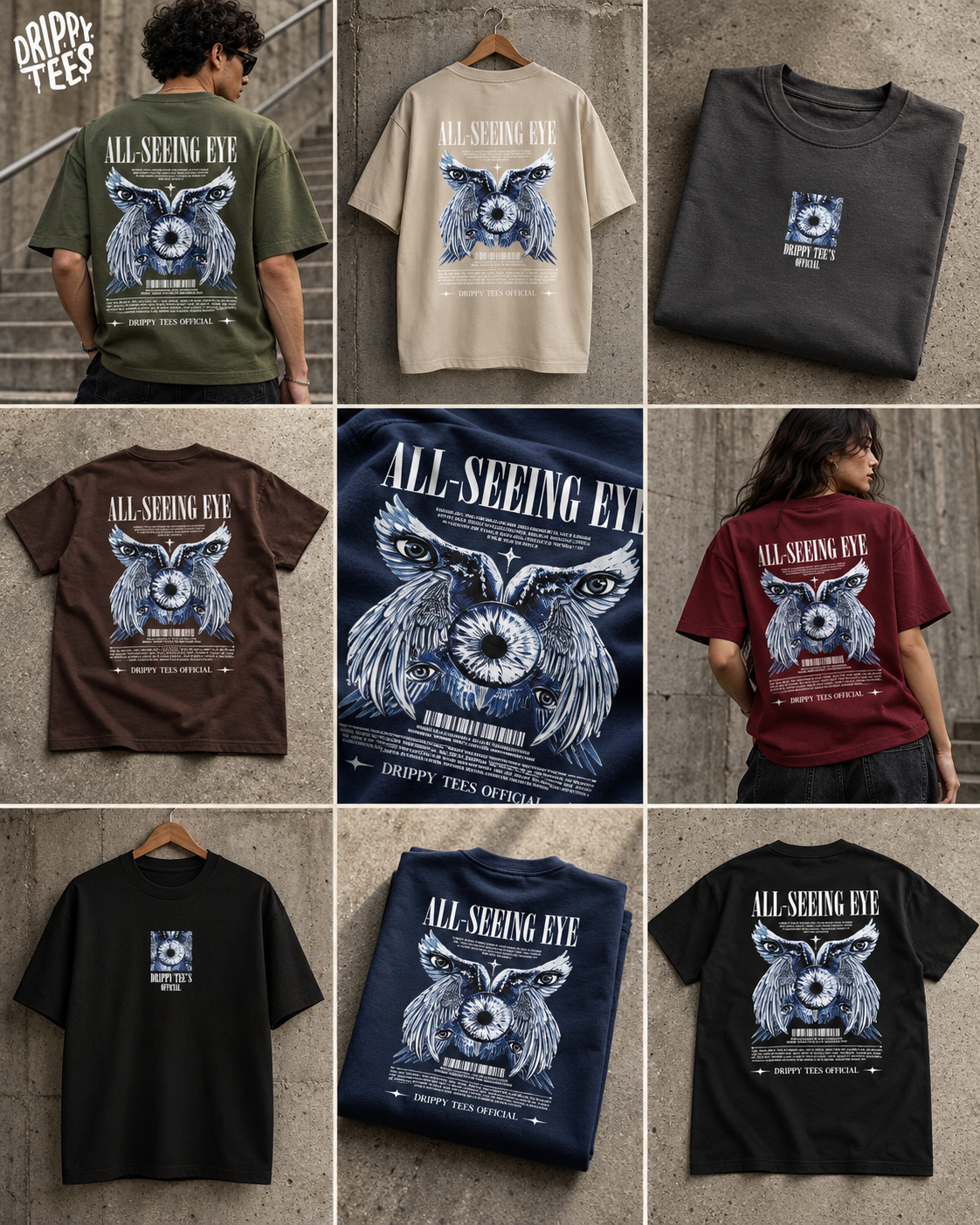 DTO | All Seeing Eye Bundle | All Seeing Eye Hoodie + Tee