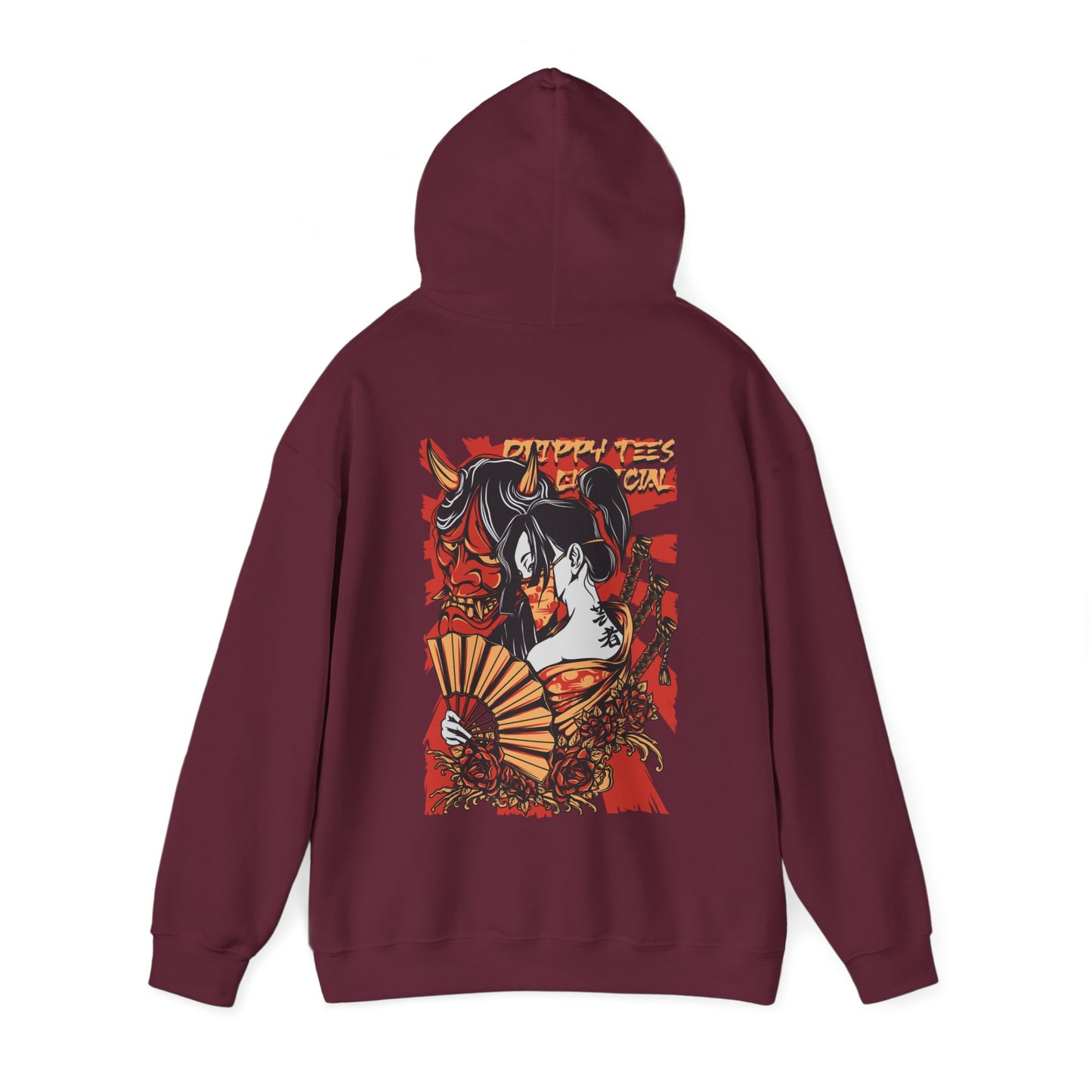 DTO Geisha Oni Unisex Heavy Blend™ Hooded Sweatshirt