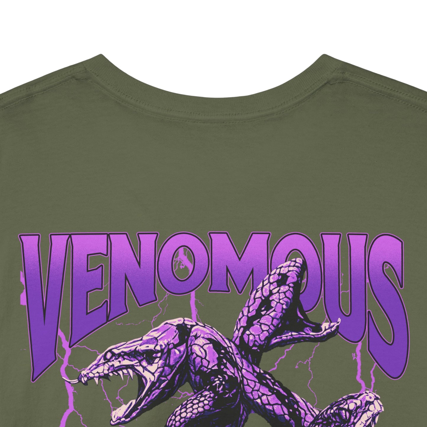 Drippy Tee's Venomous Unisex Heavy Cotton Tee