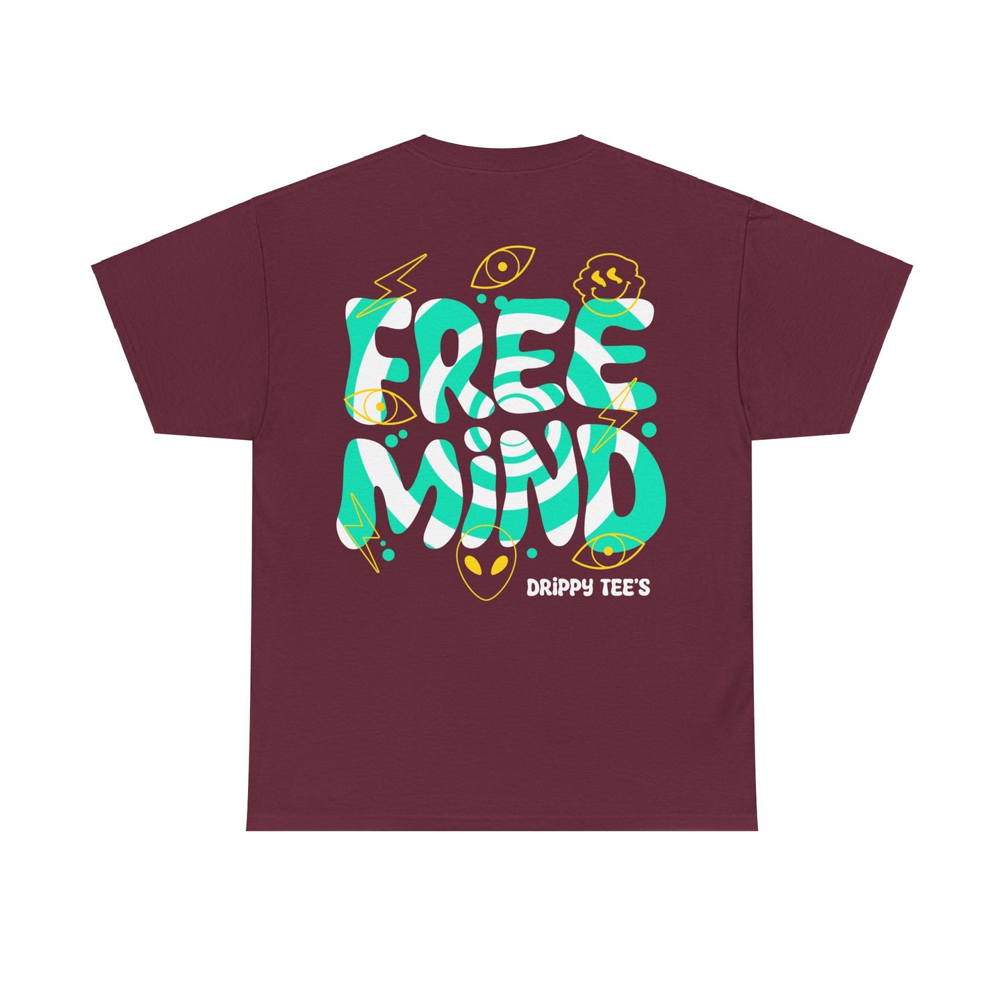 Drippy Tee's Free Mind Unisex Heavy Cotton Tee