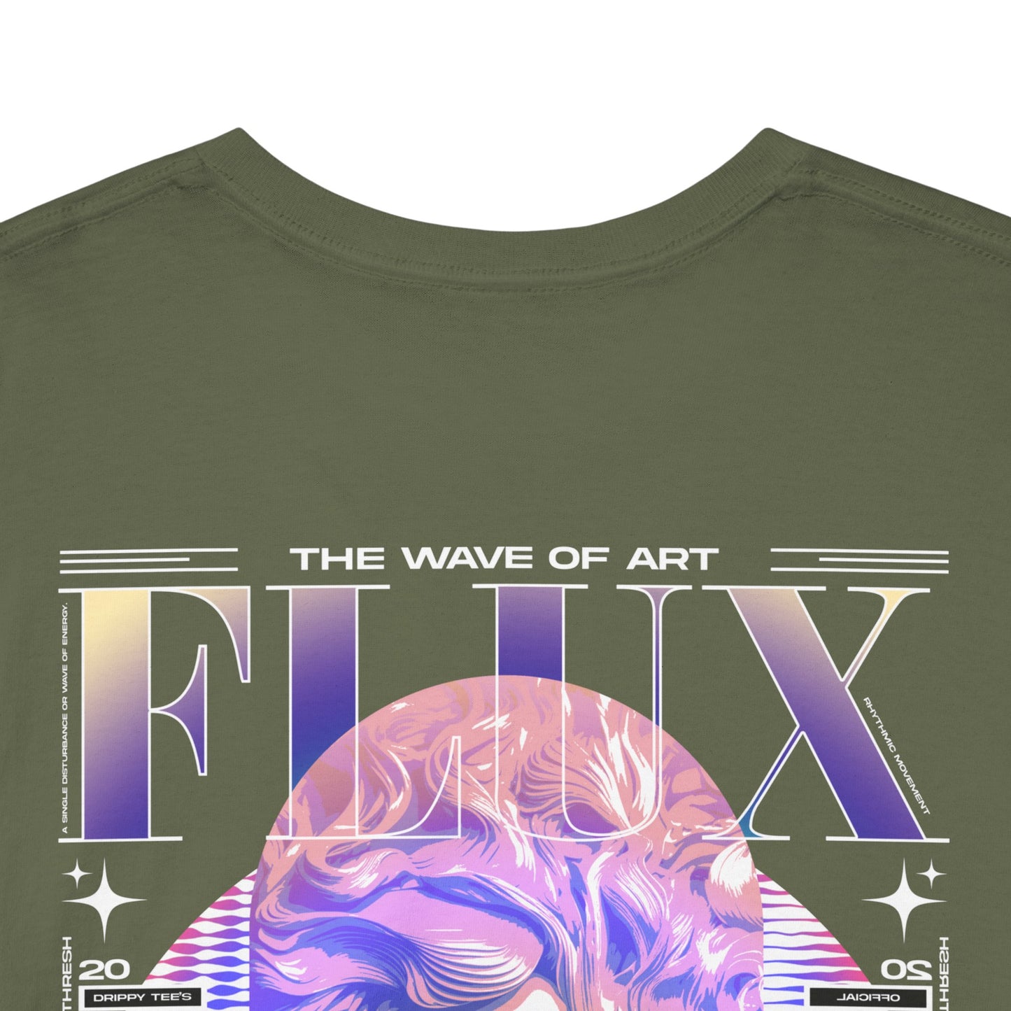 Drippy Tee's Flux Unisex Heavy Cotton Tee
