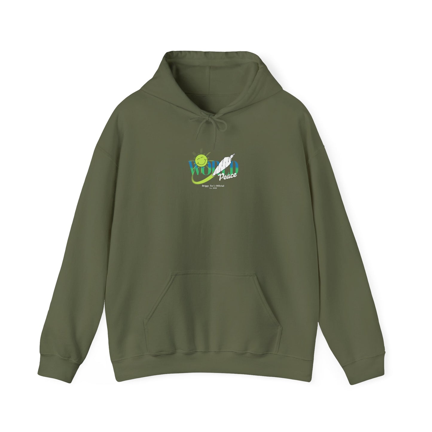DTO World Peace Unisex Heavy Blend™ Hooded Sweatshirt