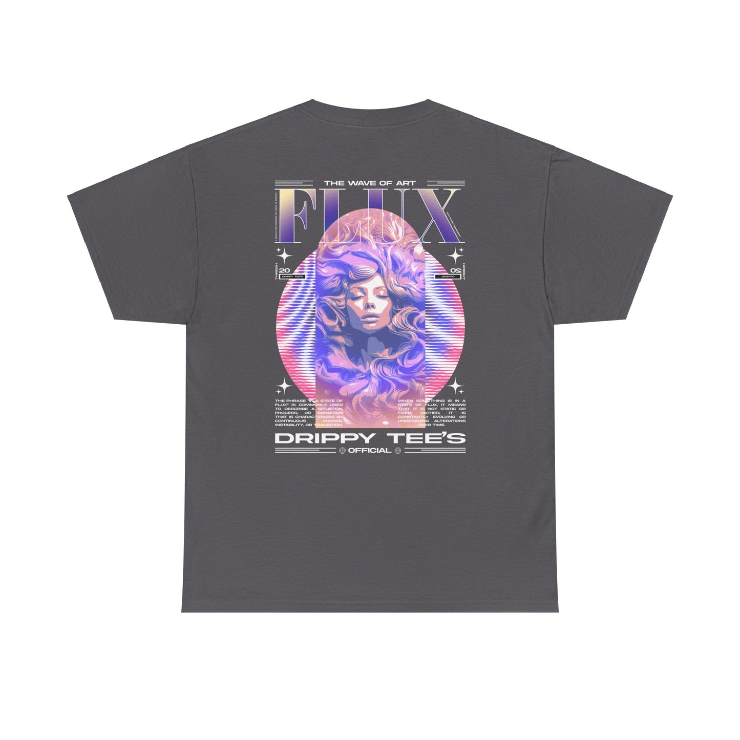 Drippy Tee's Flux Unisex Heavy Cotton Tee