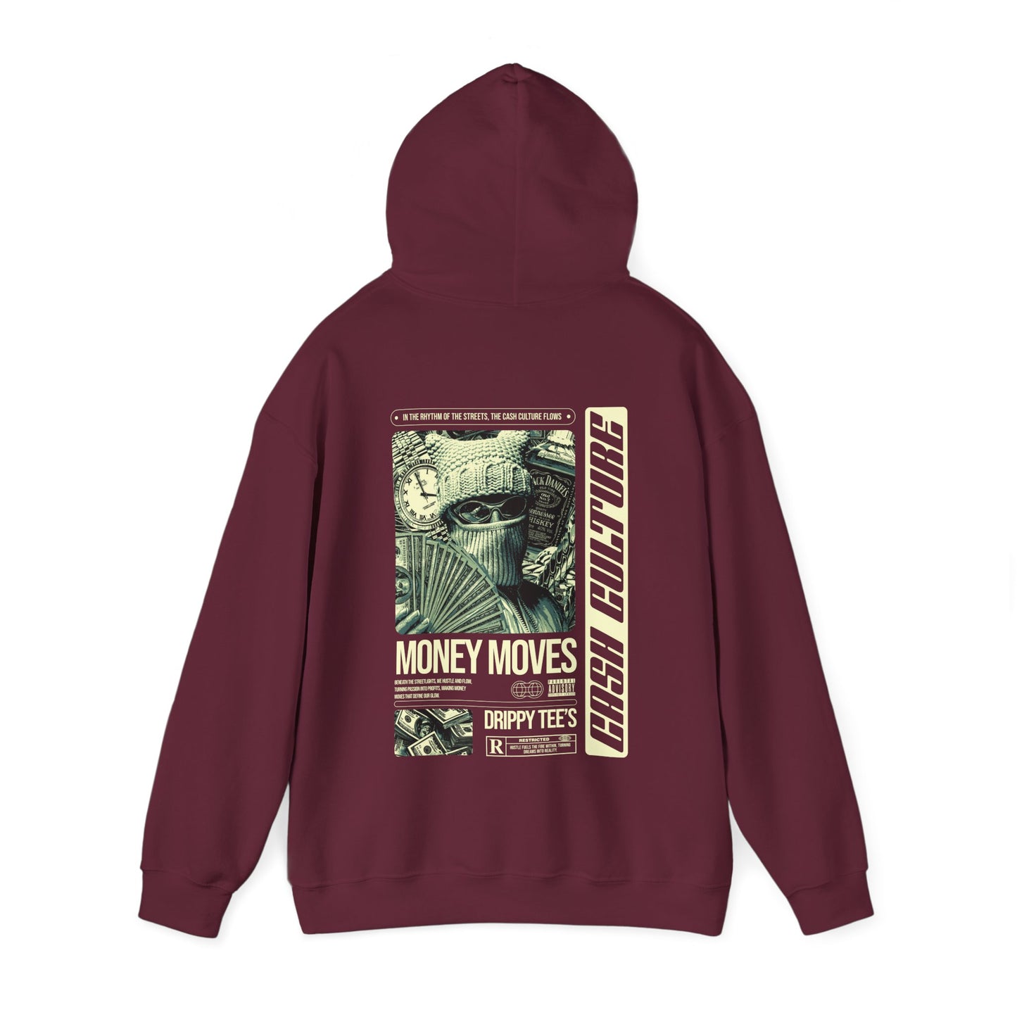DTO Cash Culture Unisex Heavy Blend™ Hooded Sweatshirt