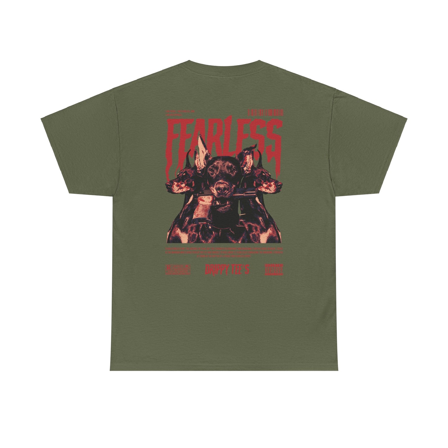Drippy Tee's Fearless Unisex Heavy Cotton Tee