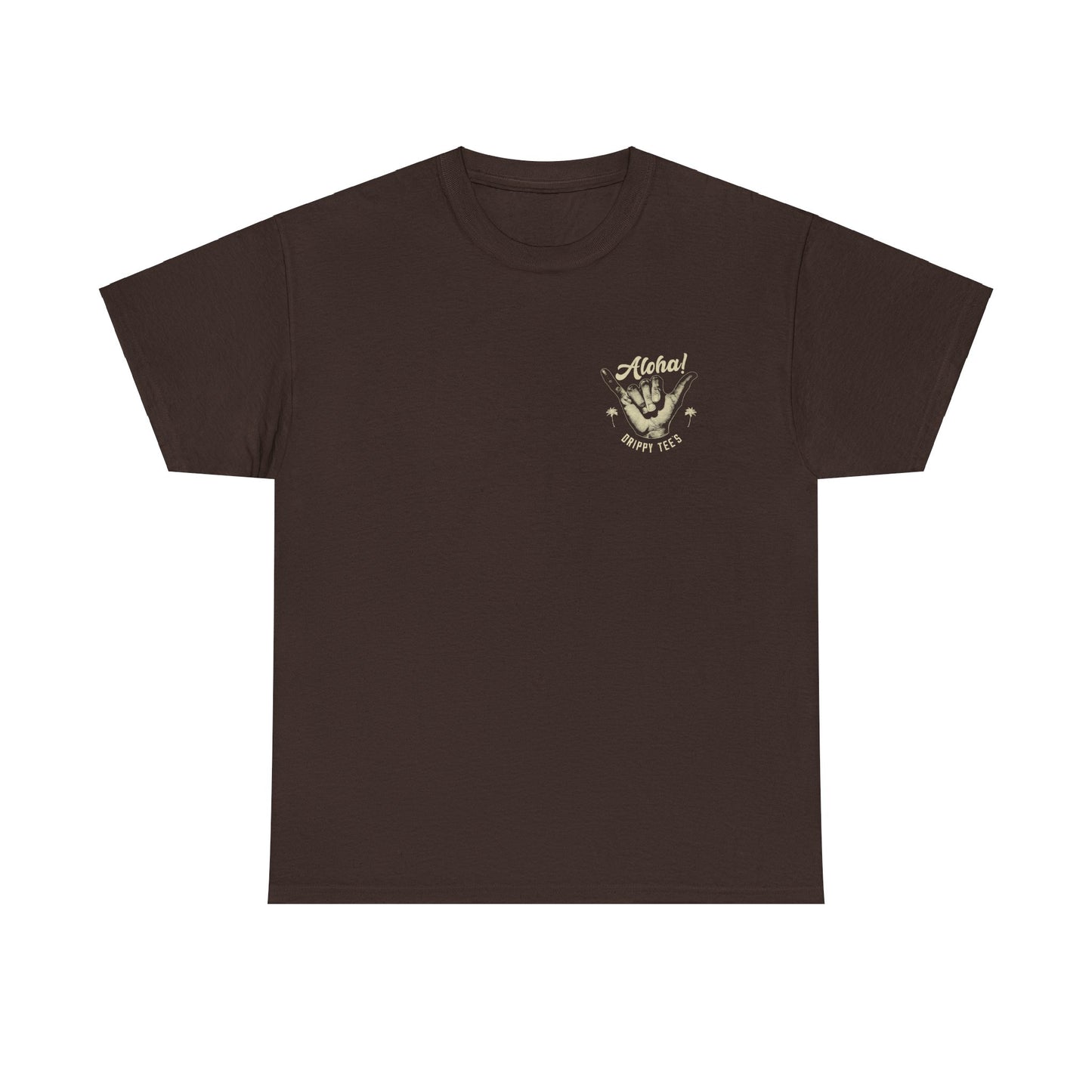 Drippy Tee's Aloha Shirt Unisex Heavy Cotton Tee